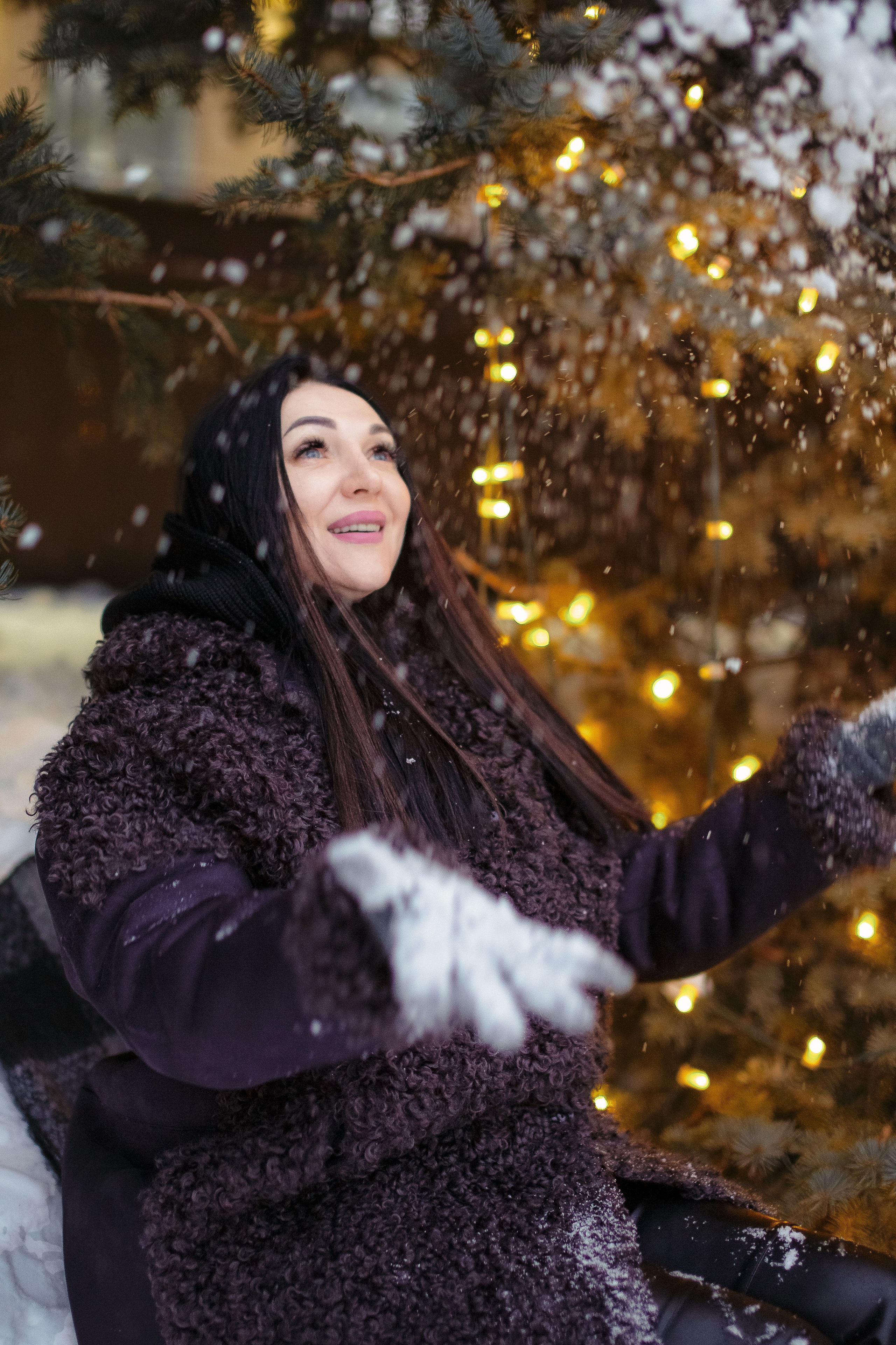 Прогулка в Рождество. Семейный и художественный фотограф в Тюмени Юлия Логинова
