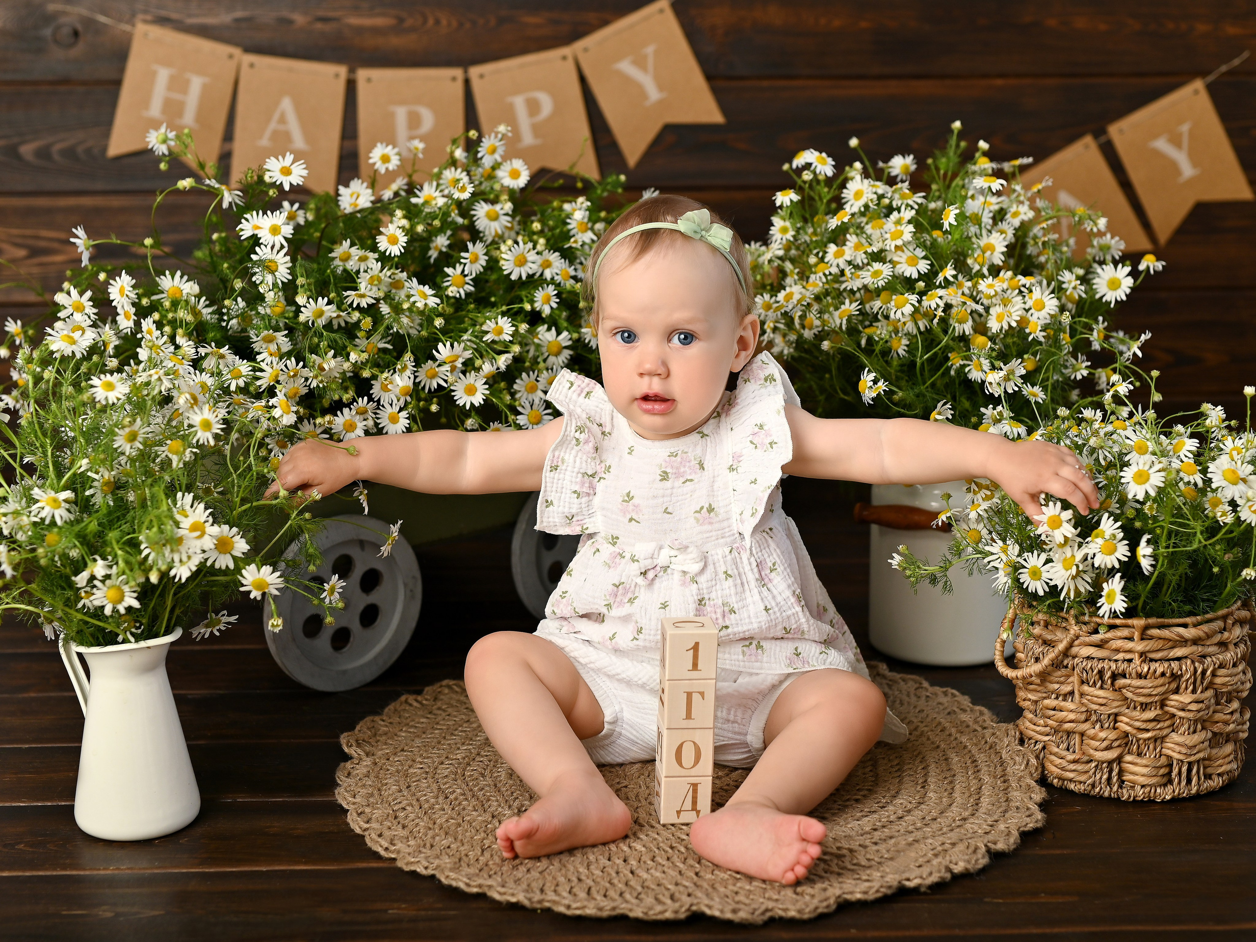 Годики. Фотограф новорождённых малышей в Краснодаре Татьяна Нагорная