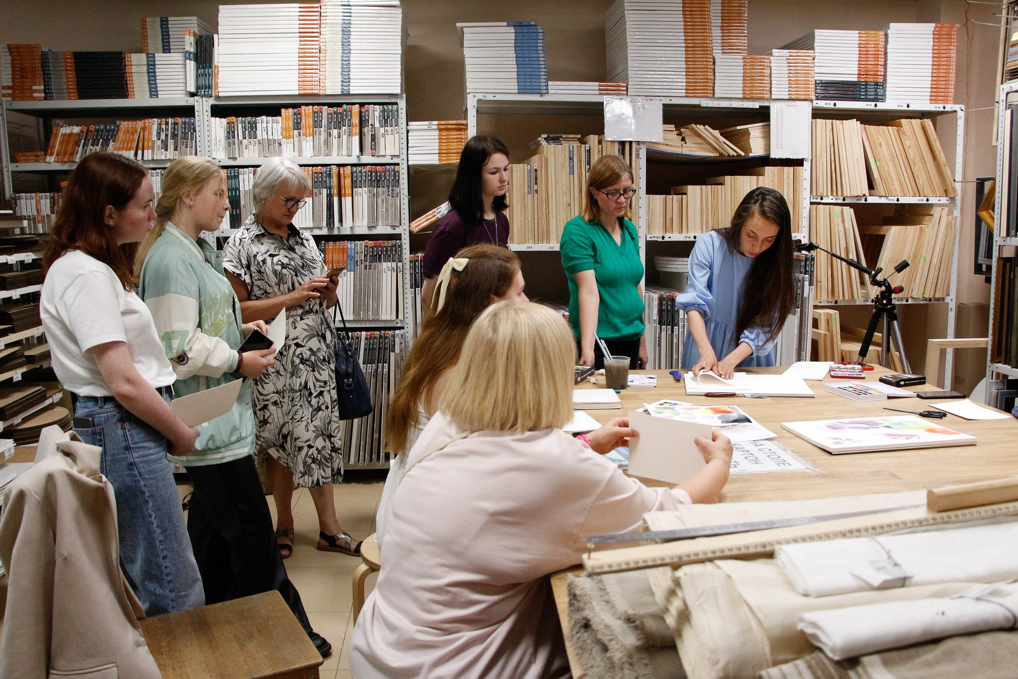 Акварельный демо-класс. Фотограф в Екатеринбурге Пойгина Елена