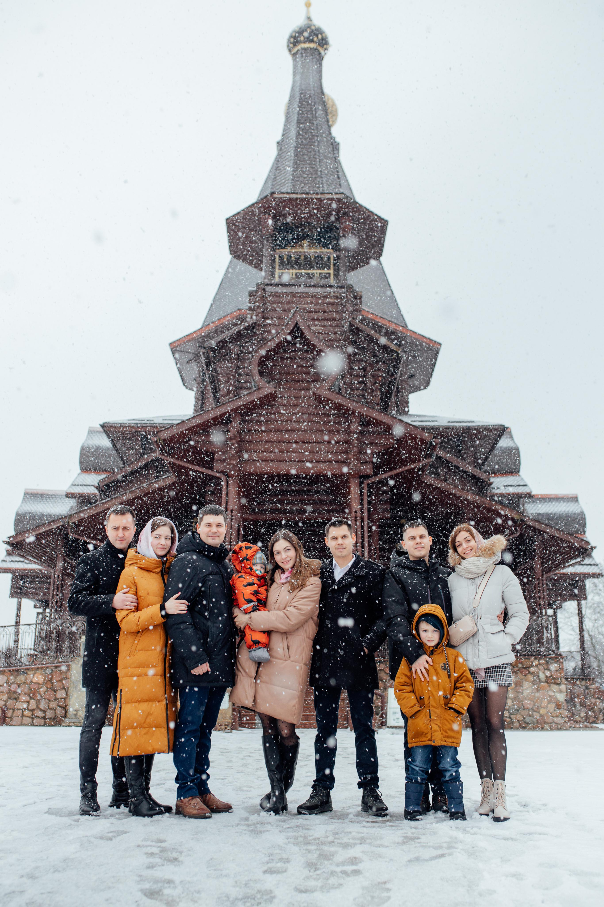 Крещение Артемия, февраль 2023 года, Храм Святой Троицы, Минск