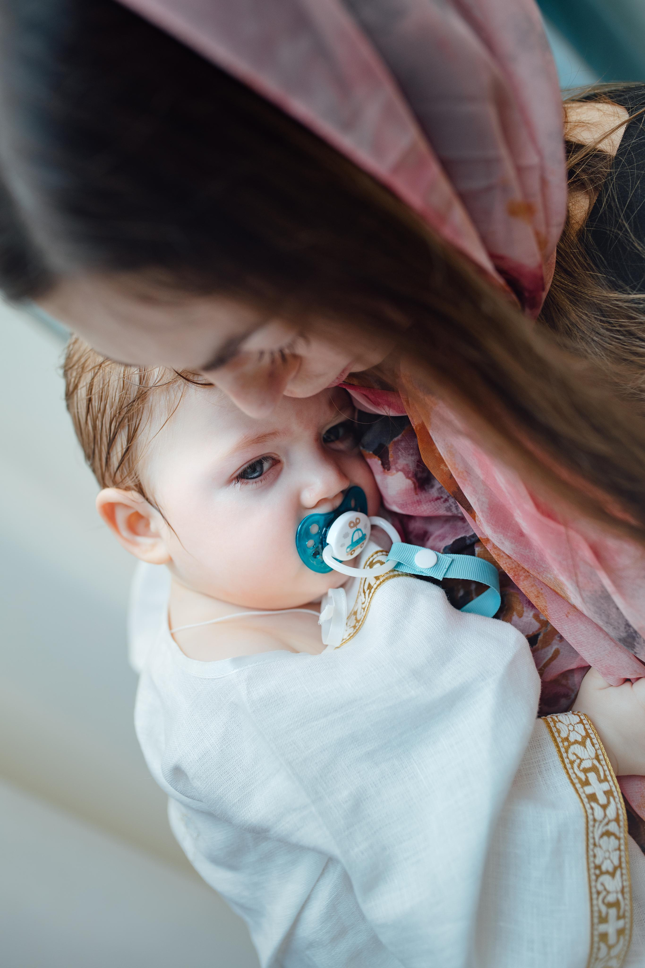 Крещение Артемия, февраль 2023 года, Храм Святой Троицы, Минск