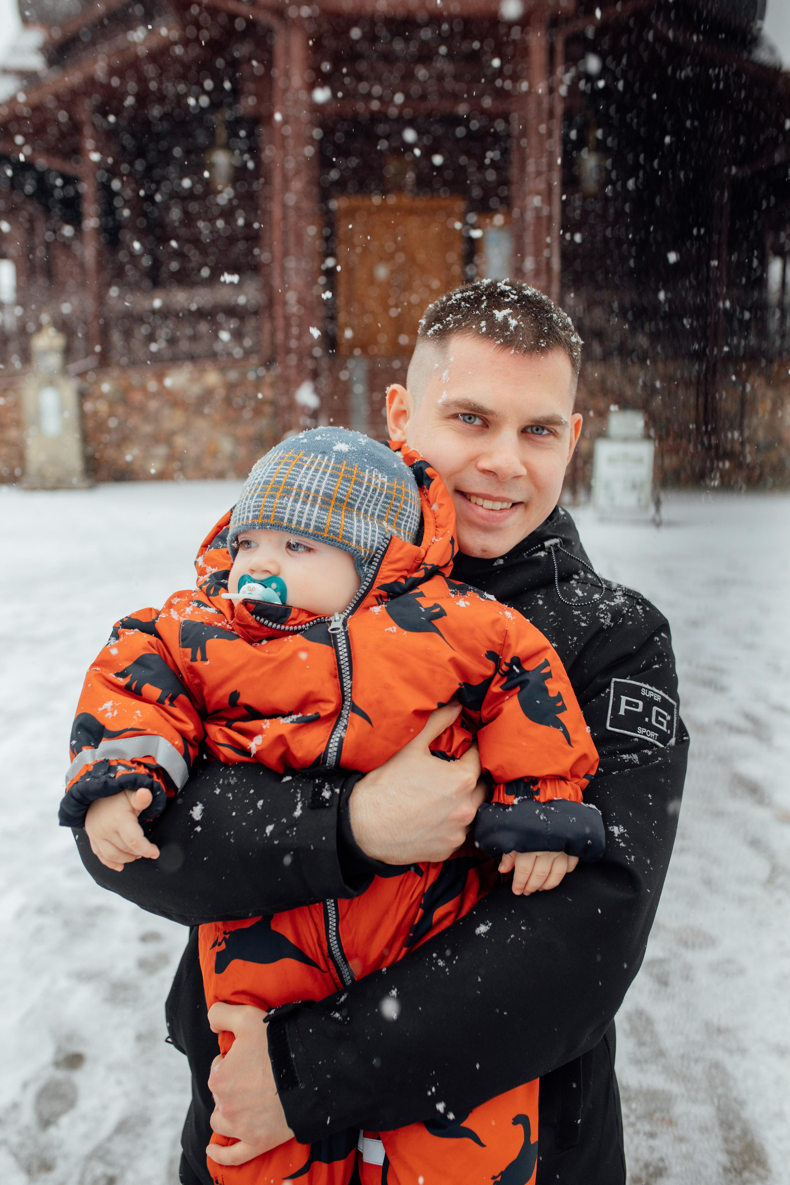 Крещение Артемия, февраль 2023 года, Храм Святой Троицы, Минск