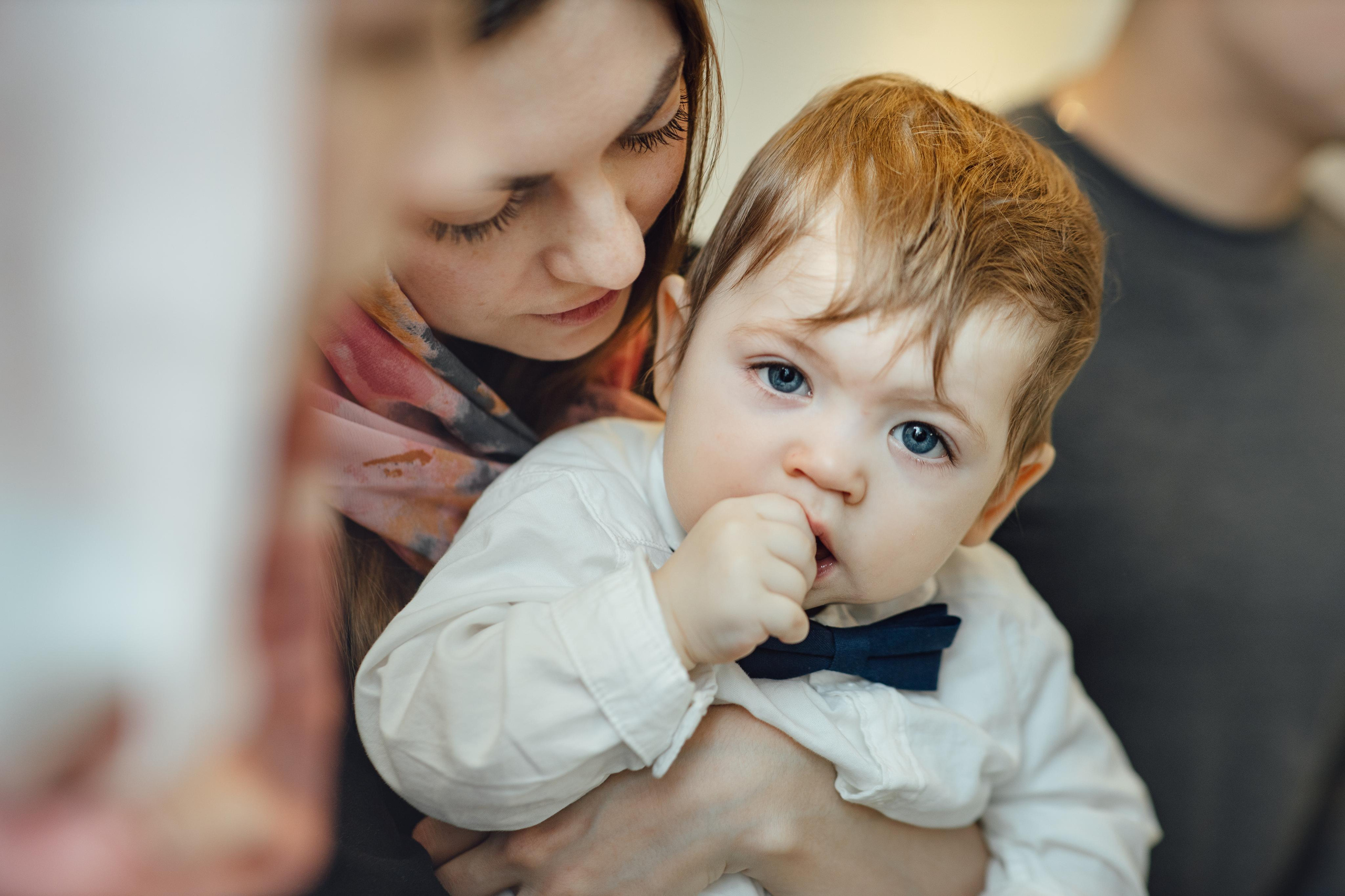 Крещение Артемия, февраль 2023 года, Храм Святой Троицы, Минск