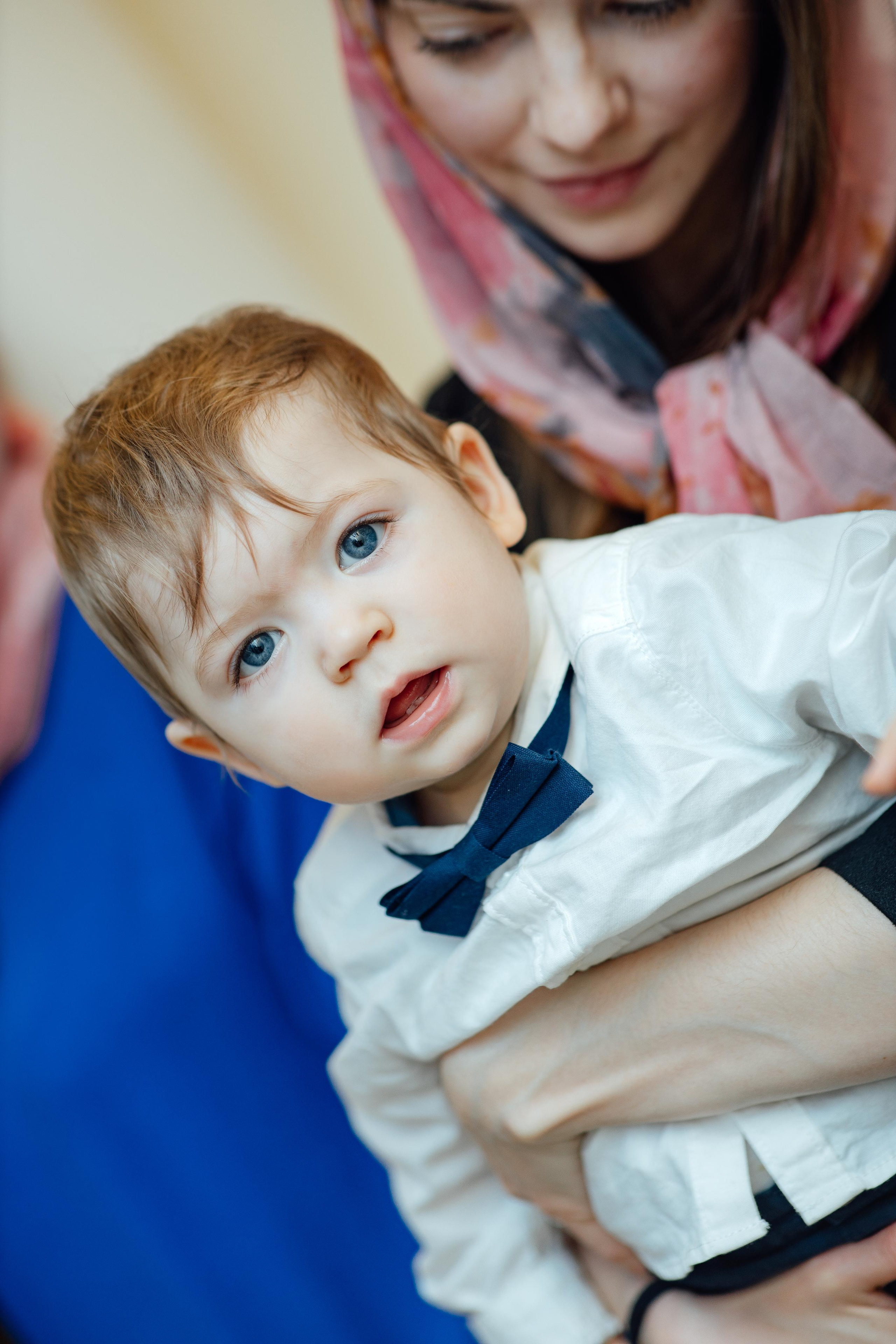 Крещение Артемия, февраль 2023 года, Храм Святой Троицы, Минск