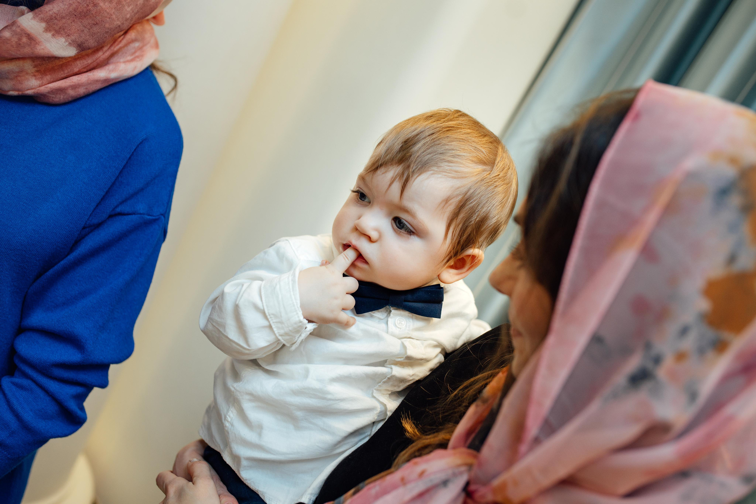 Крещение Артемия, февраль 2023 года, Храм Святой Троицы, Минск