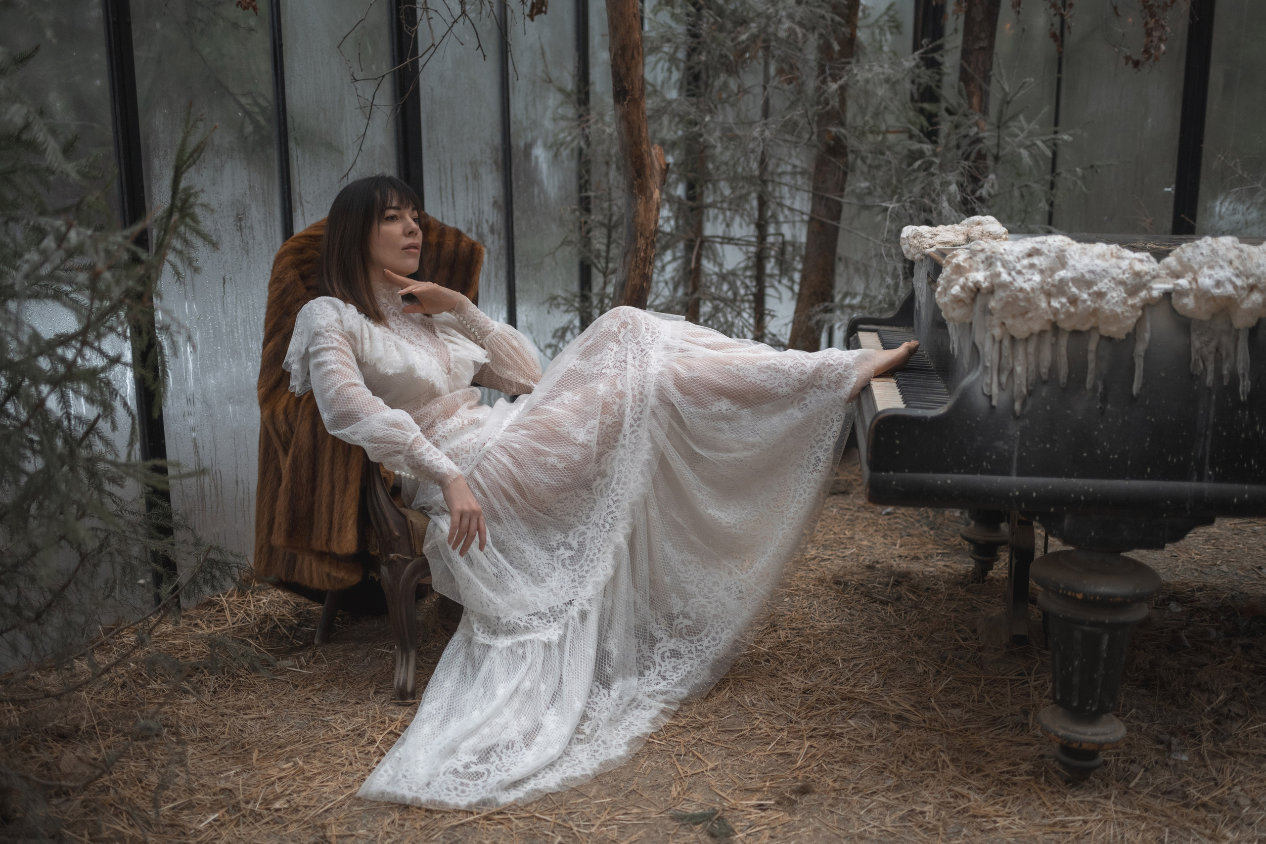 «В замершем лесу». Фотограф в Москве/Зарайске Шахова Марина