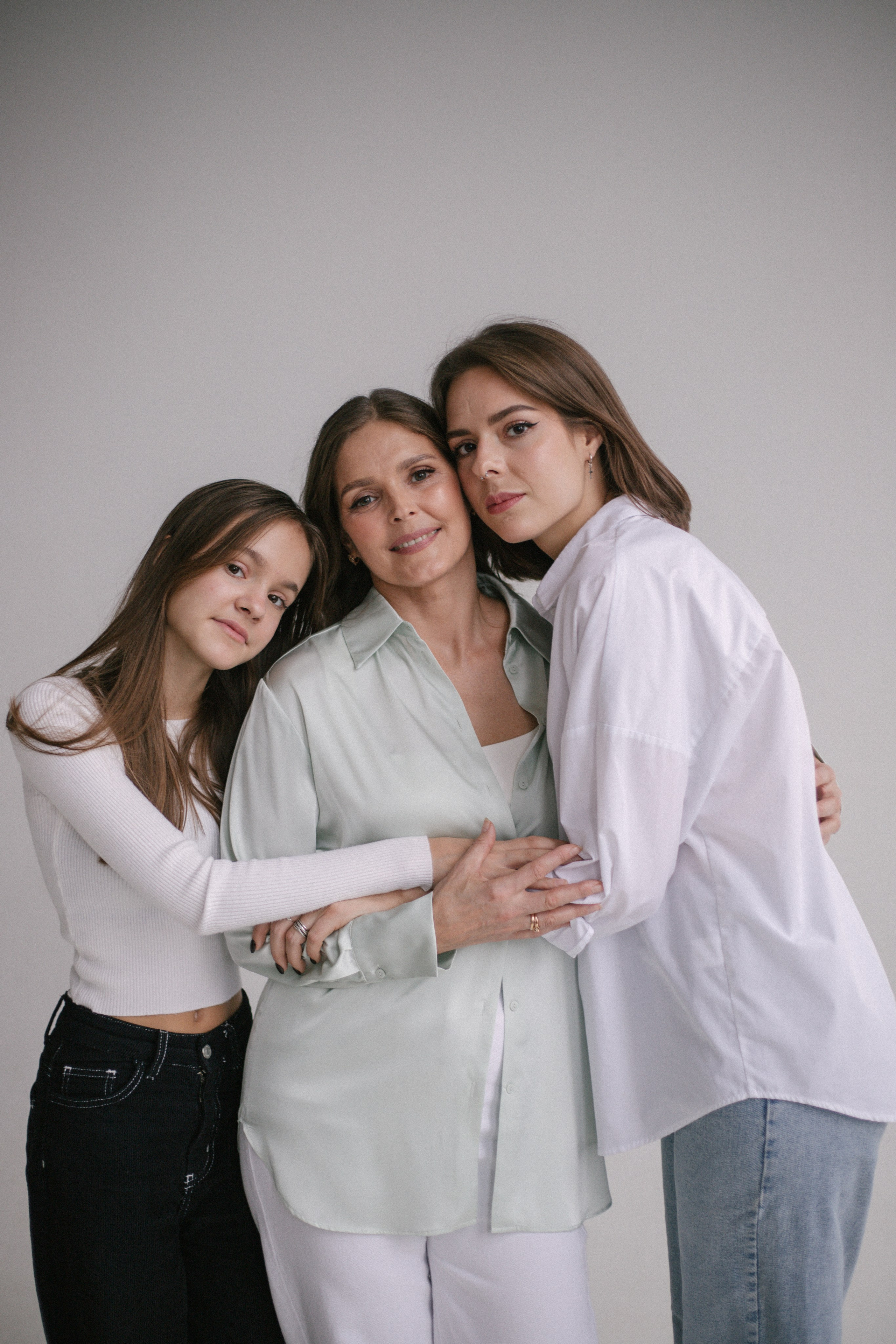 Студийная семейная съёмка