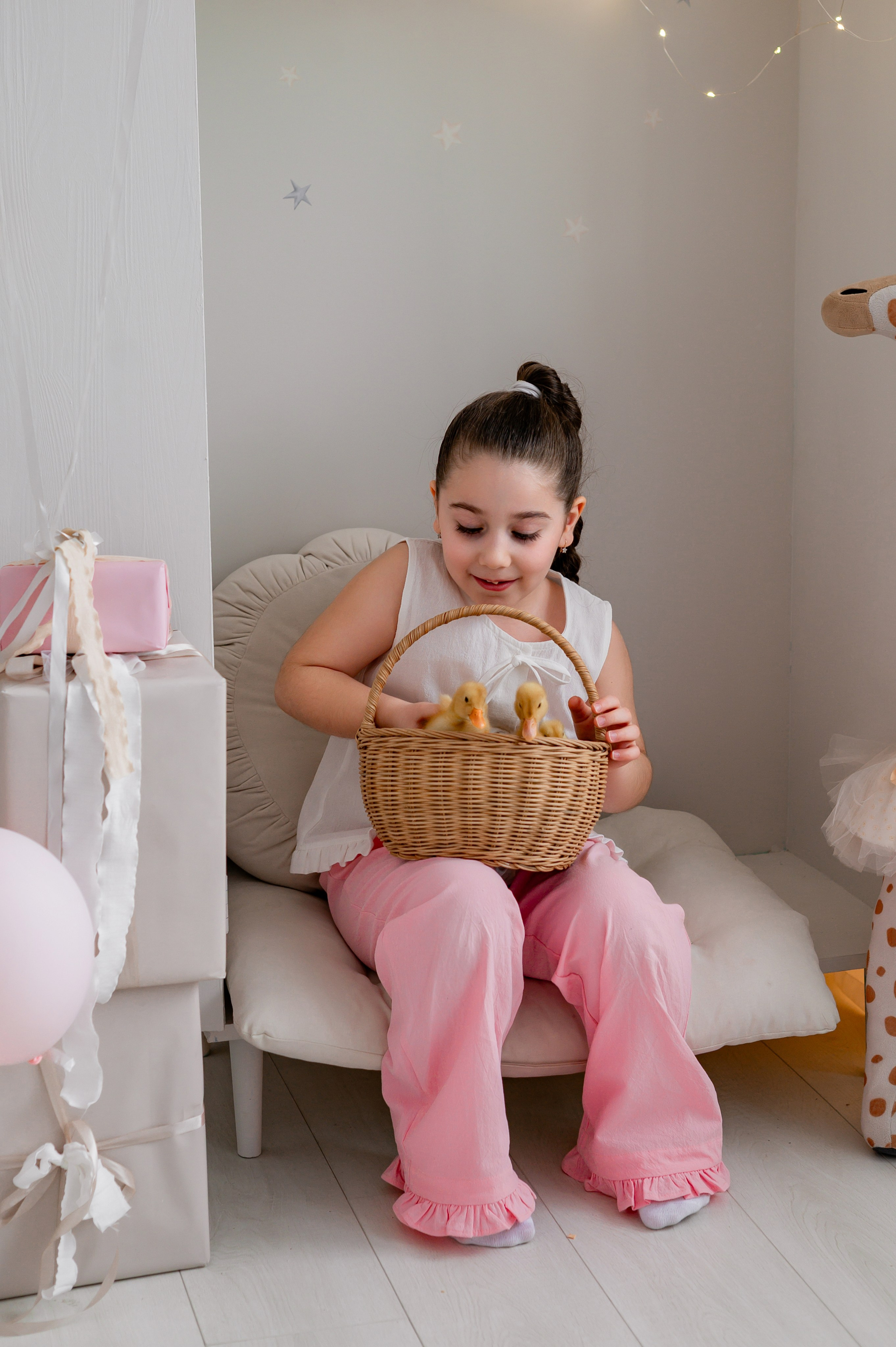 Лев Арина Вика Алена. Фотограф Татьяна Иванчикова