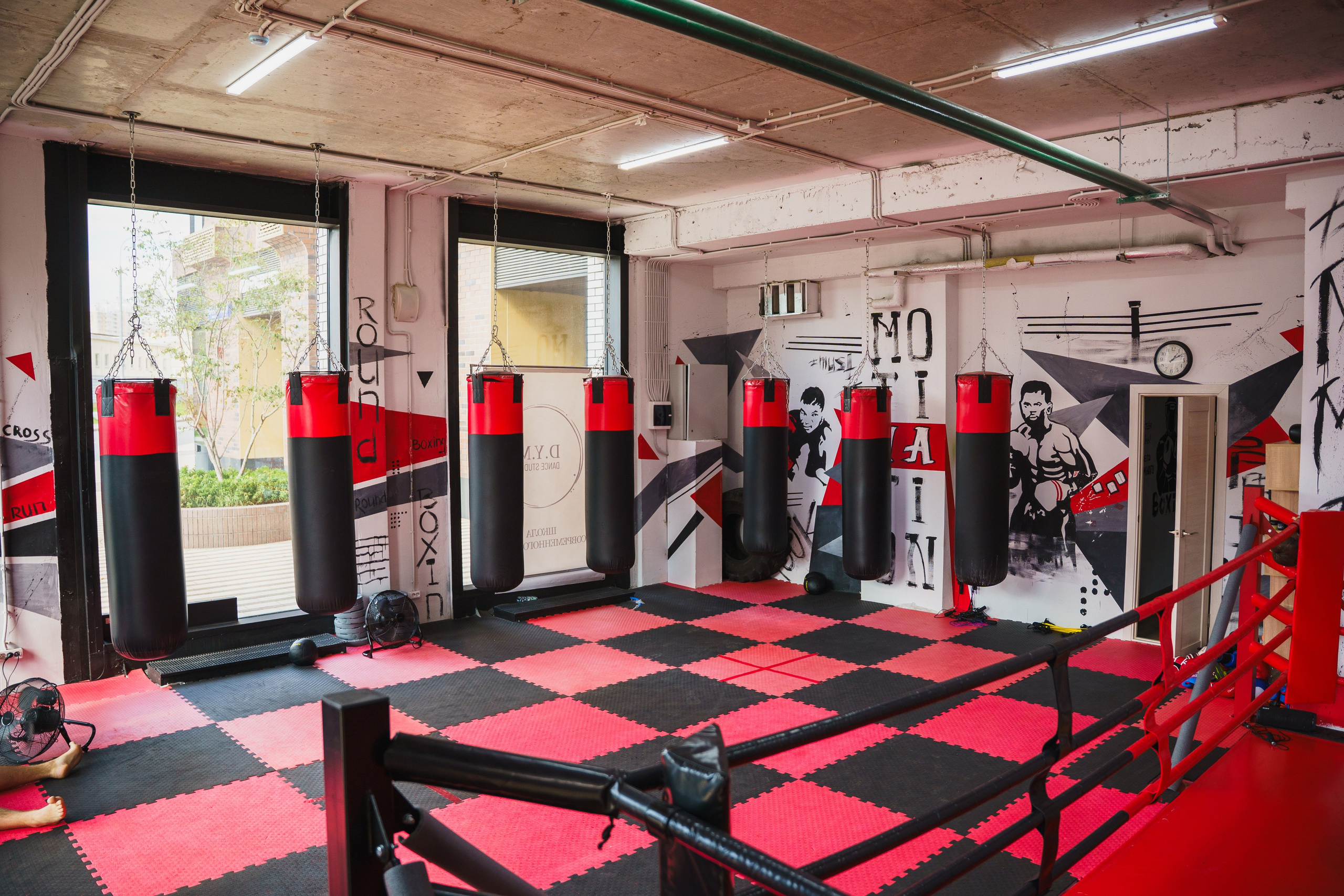 Съемка для сайта Star Boxing. Главная