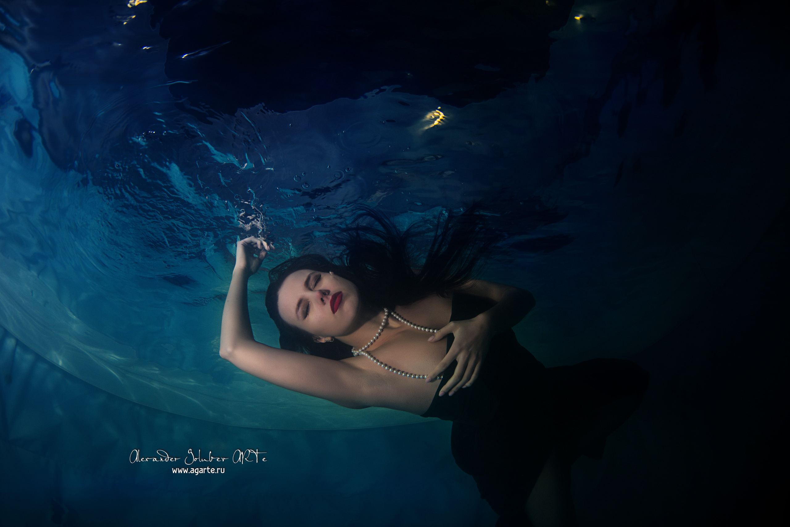 Project UNDERWATER. AGarte: photo and video shooting in St. Petersburg and Moscow