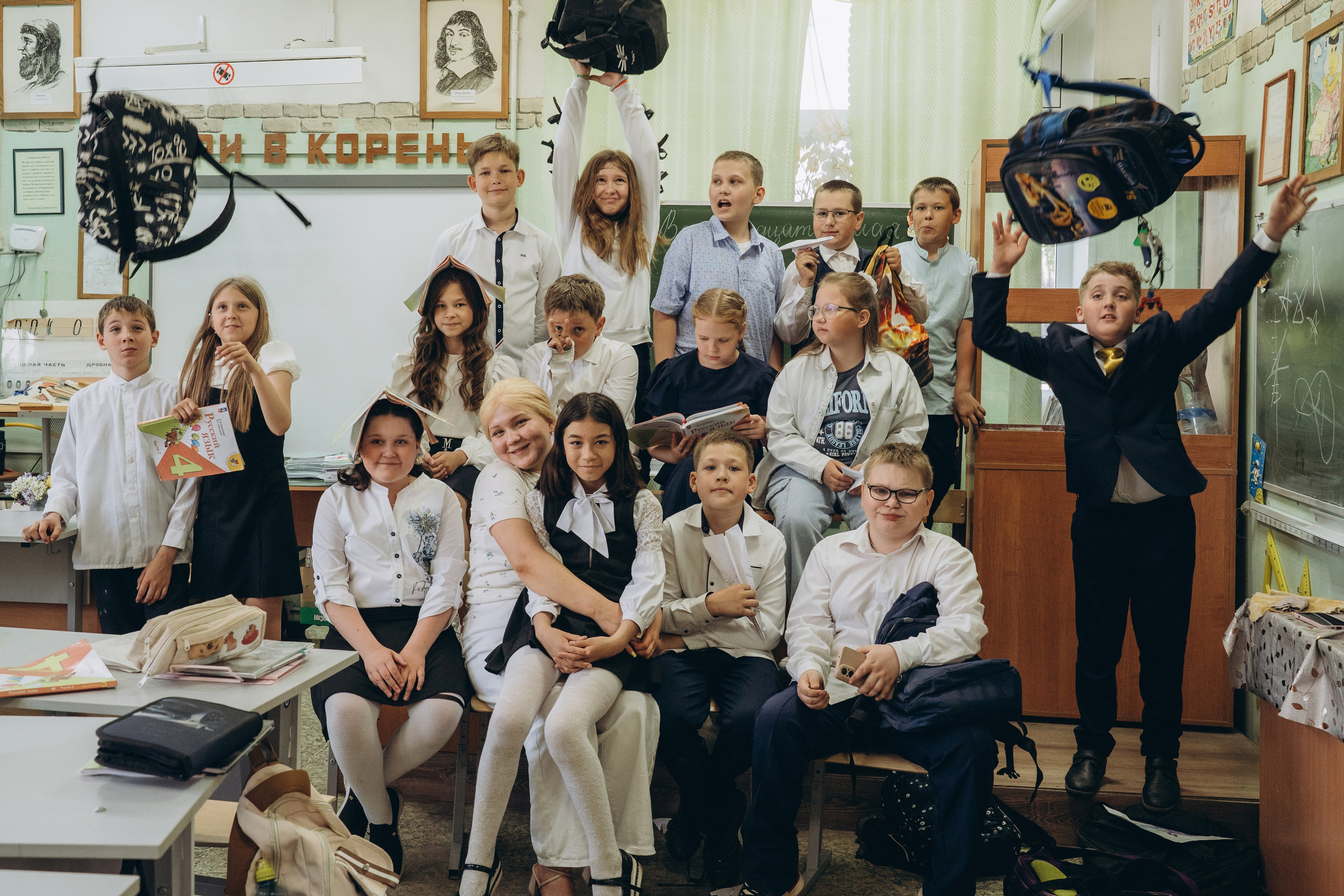 Школа, 4 класс. Семейный фотограф • Домашние съемки в Нижнем Новгороде