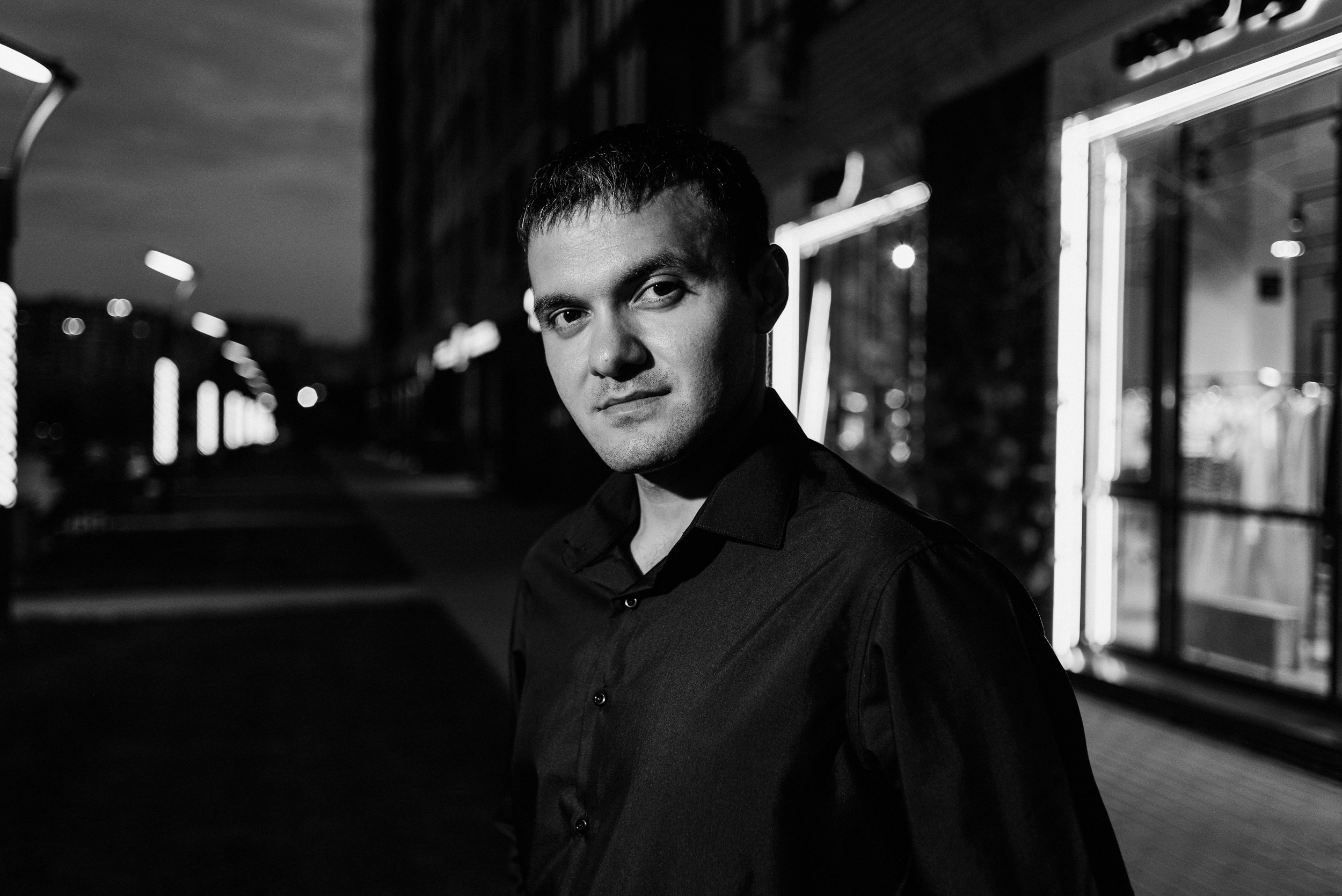 Ночная мужская съемка в тюмени. Фотограф Дарья Мустафина, Тюмень