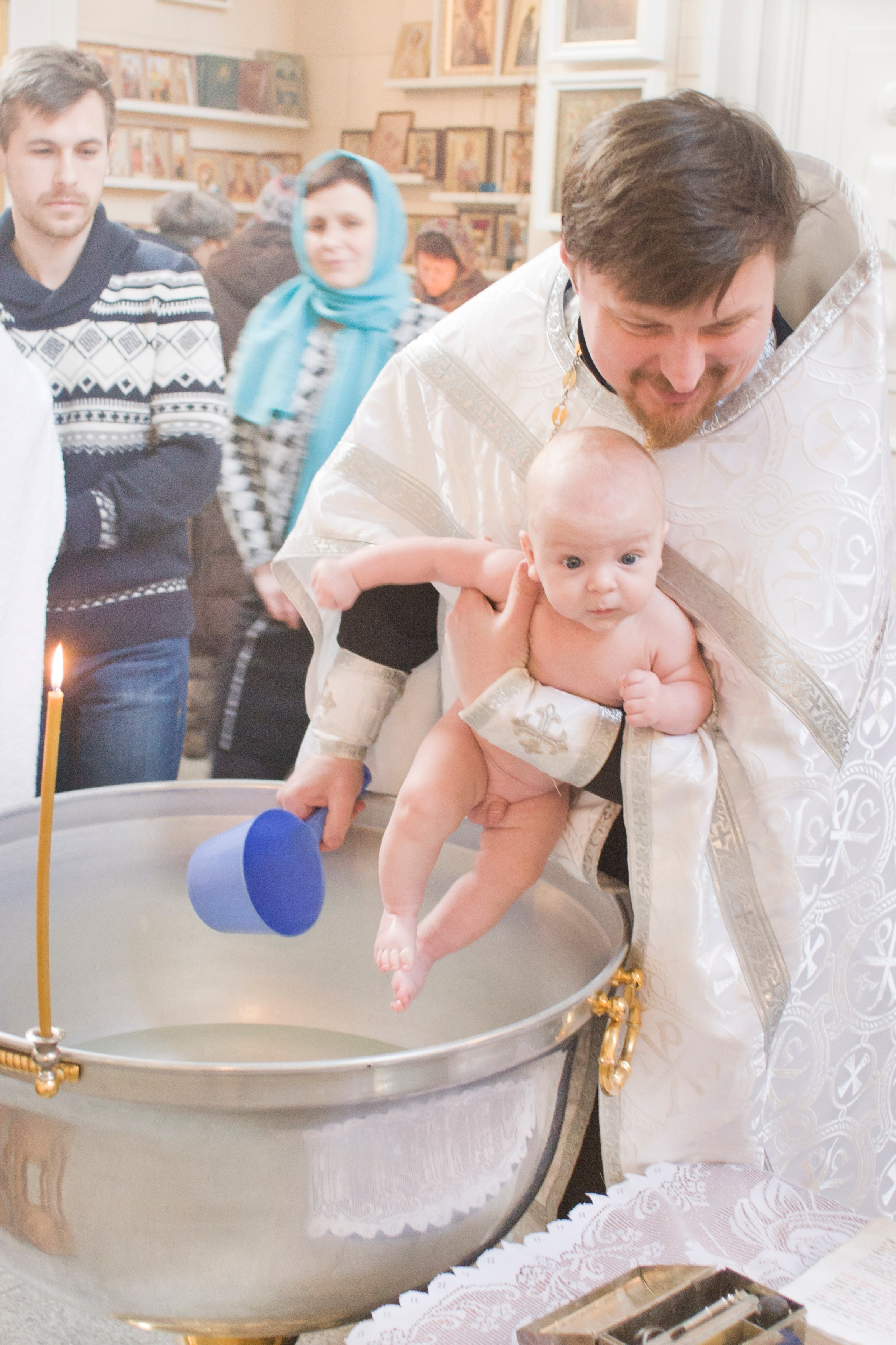 Крестины малыша Егора. Фотограф Нина Брандт в Горном Алтае