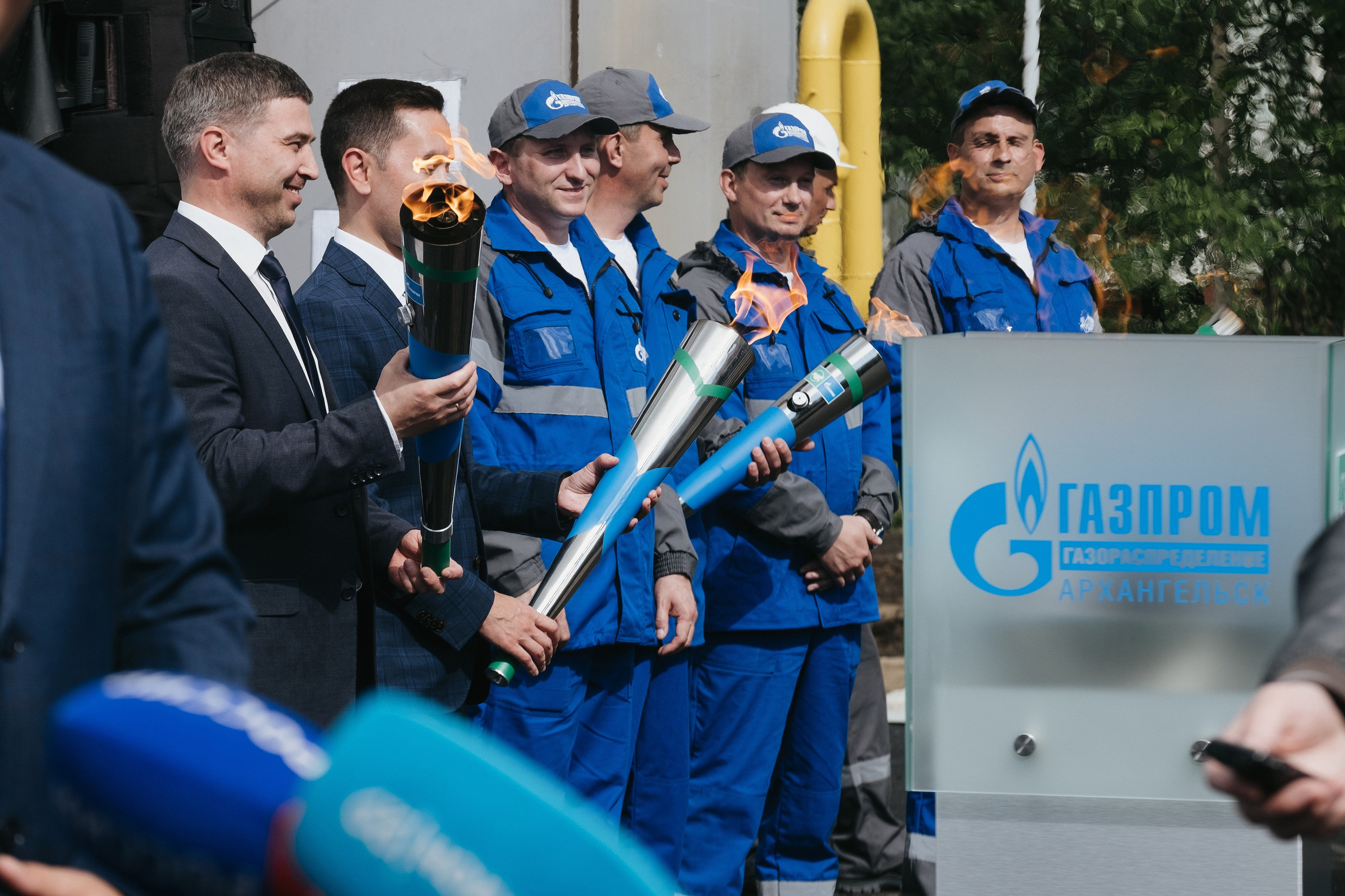 Открытие 3 газовых котельных. Свадебный и репортажной фотограф Денис Ожигин в Краснодаре и Краснодарском крае