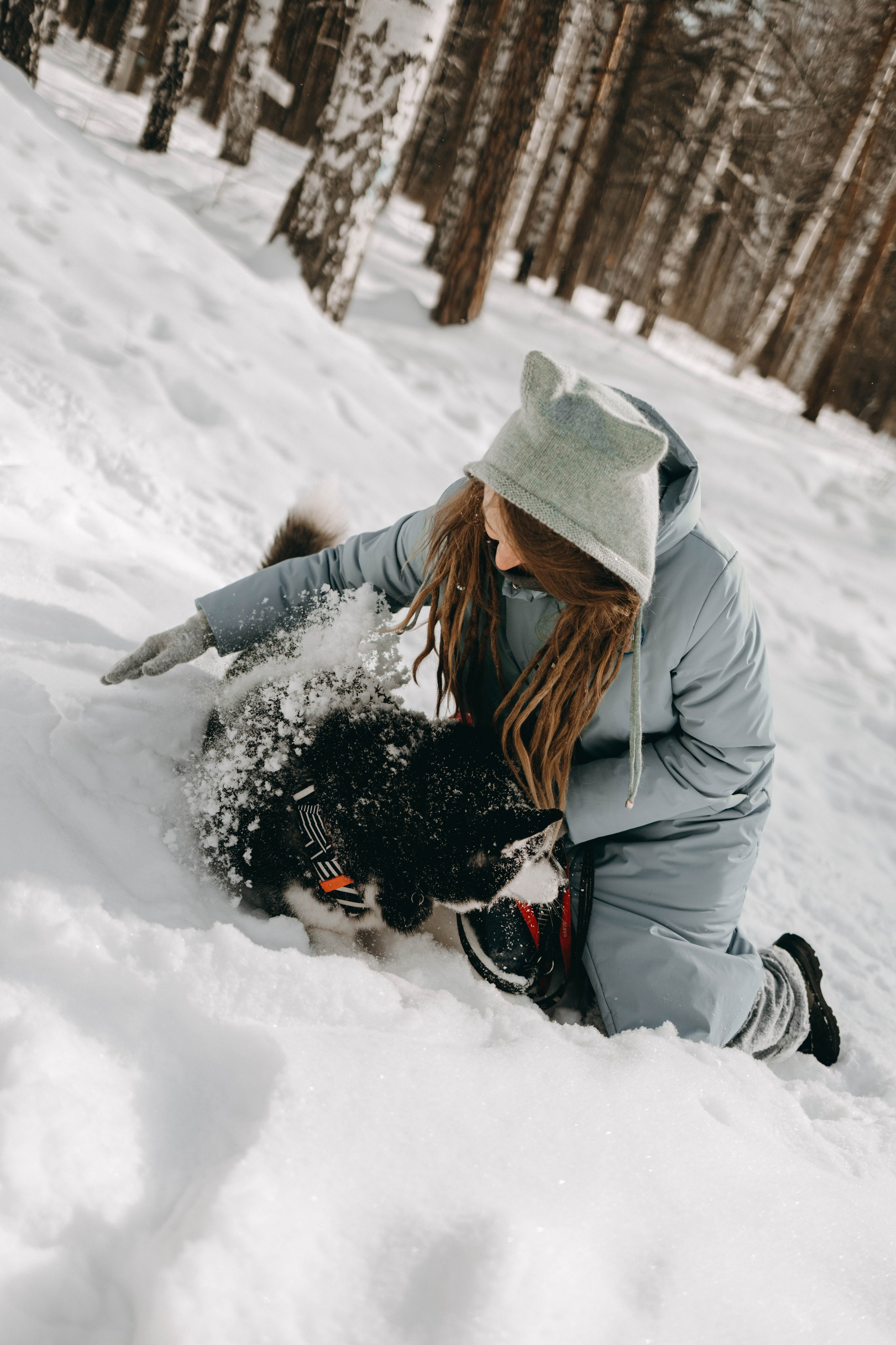 Анна и Вегас. Фотограф-анималист в Екатеринбурге | Кристина