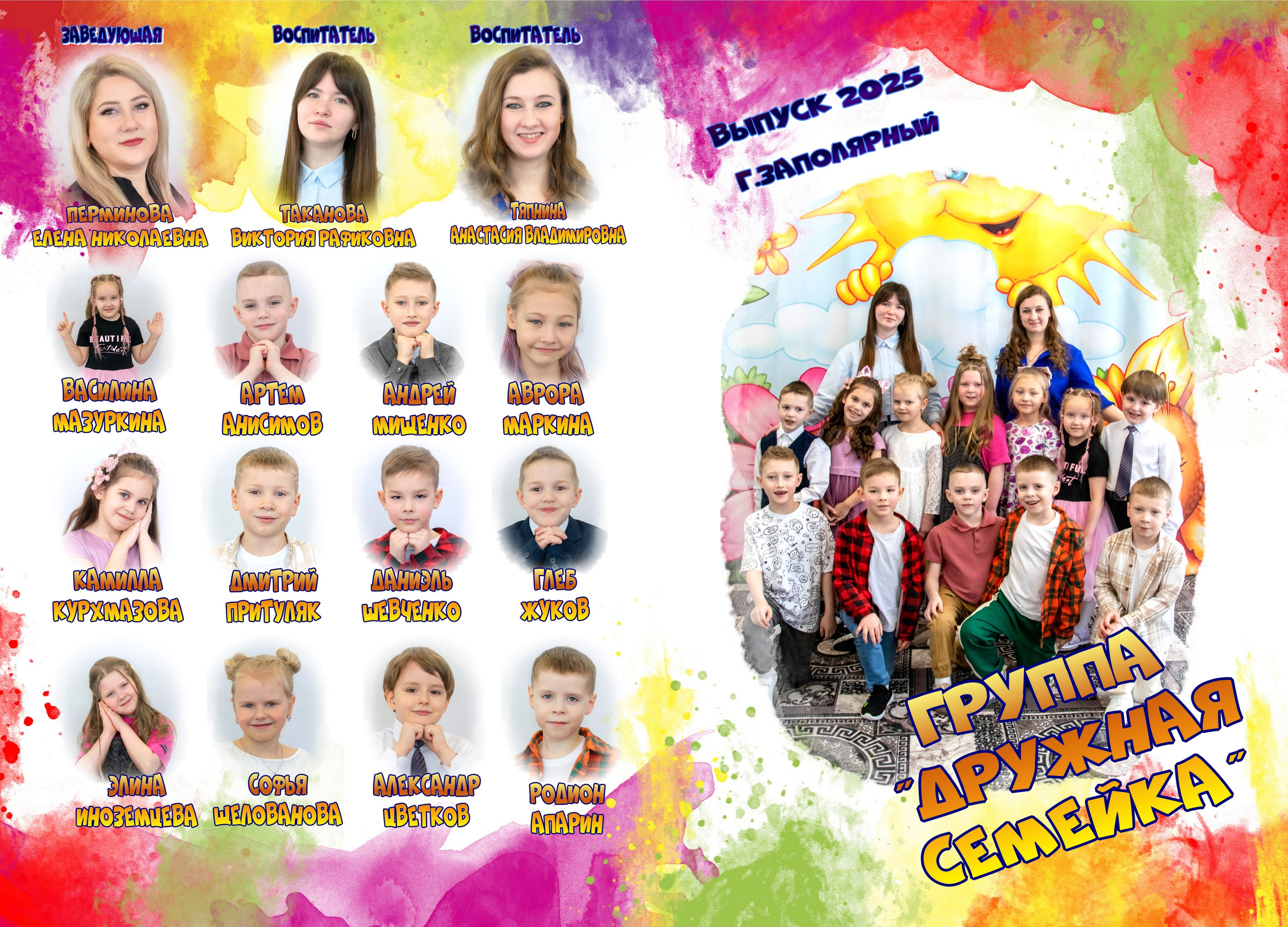 Фотоальбомы Д/С № 27 г. Заполярный выпуск 2025. Фотограф Мария Блохина г. Заполярный Мурманской области