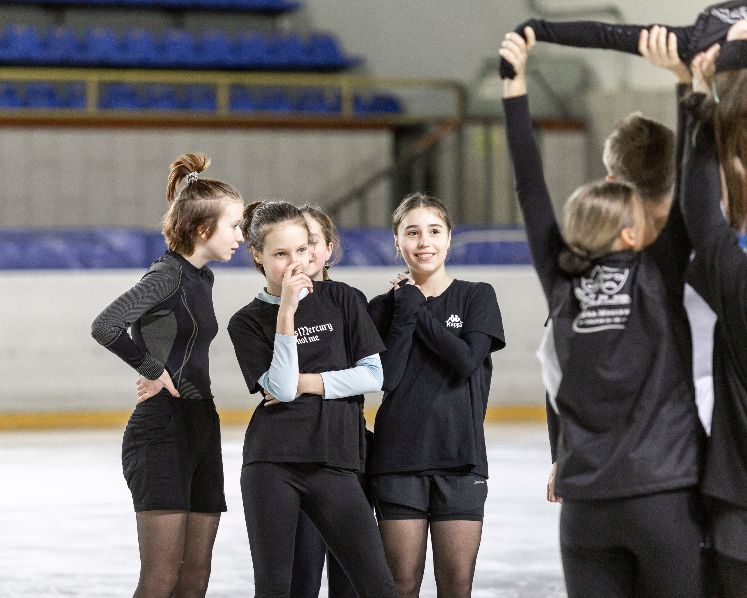 Тренировка на льду. Репортажный фотограф в Москве