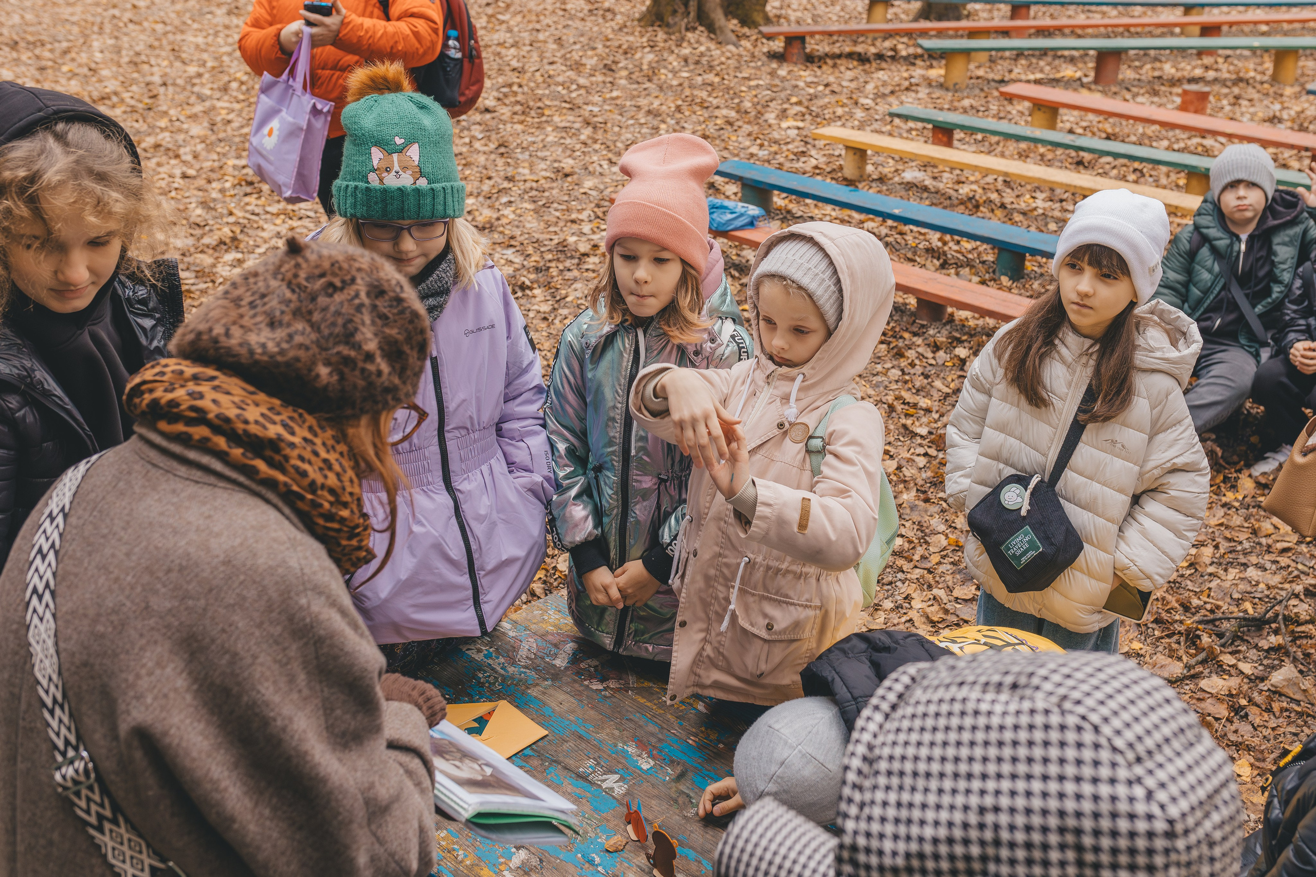 Репортаж школьной экскурсии. Семейный и женский фотограф в Москве Надежда Воробьева