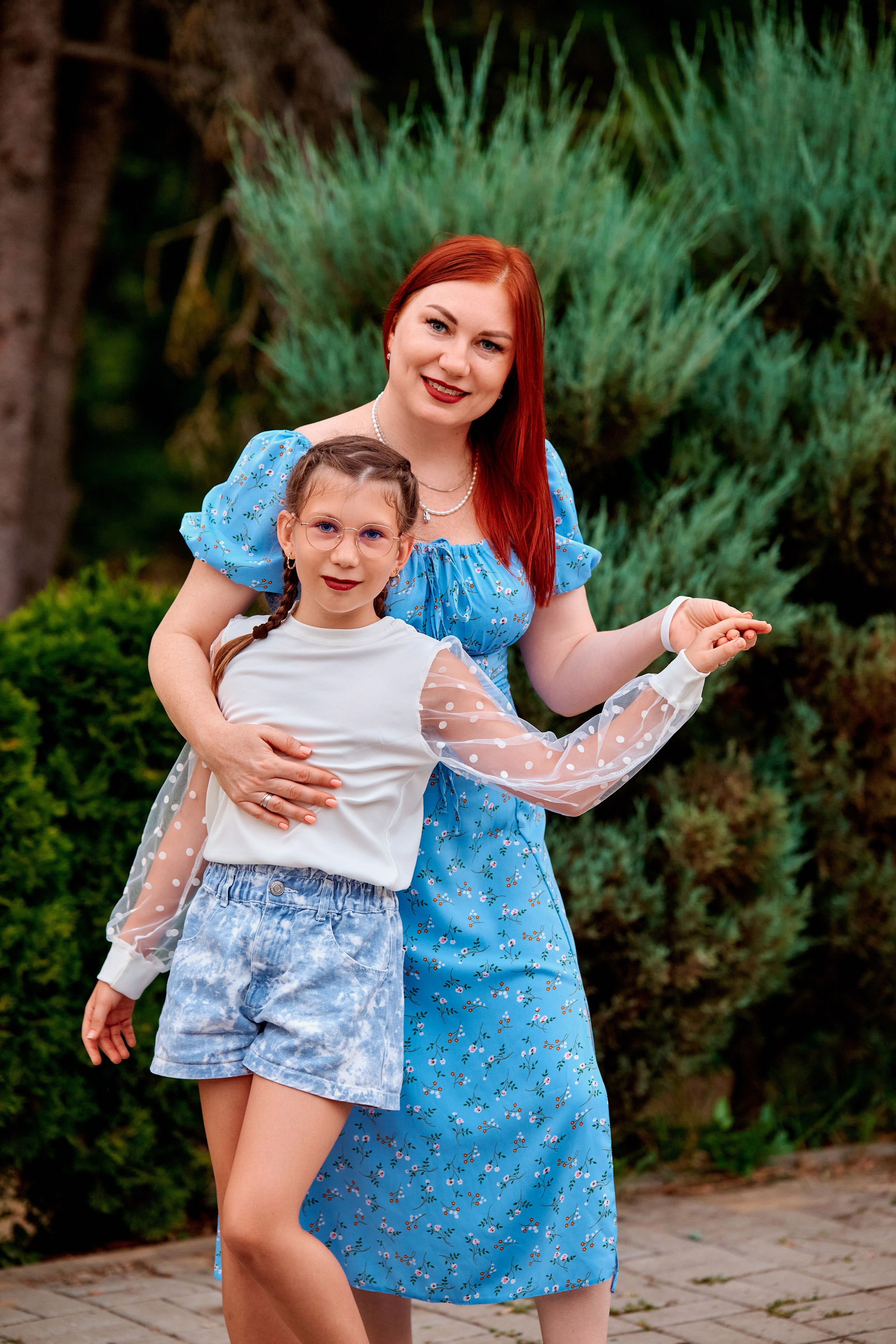 Семейная фотосессия с внуками в парке. Фотограф Таганрог Анна Трайжон