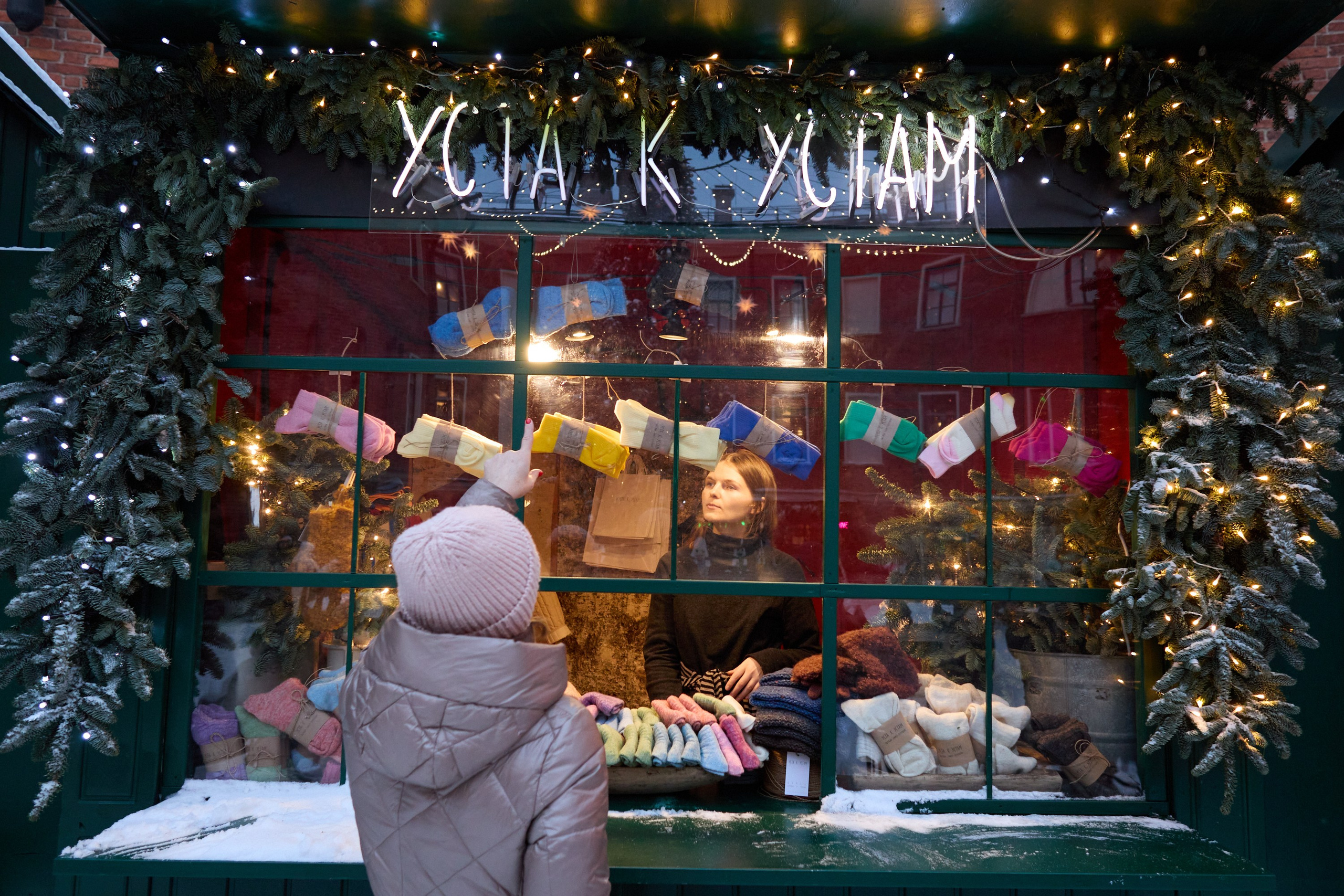 Рождество въ Санктъ-Петербургѣ. Фотографъ Сергѣевъ. Поймать мгновеніе
