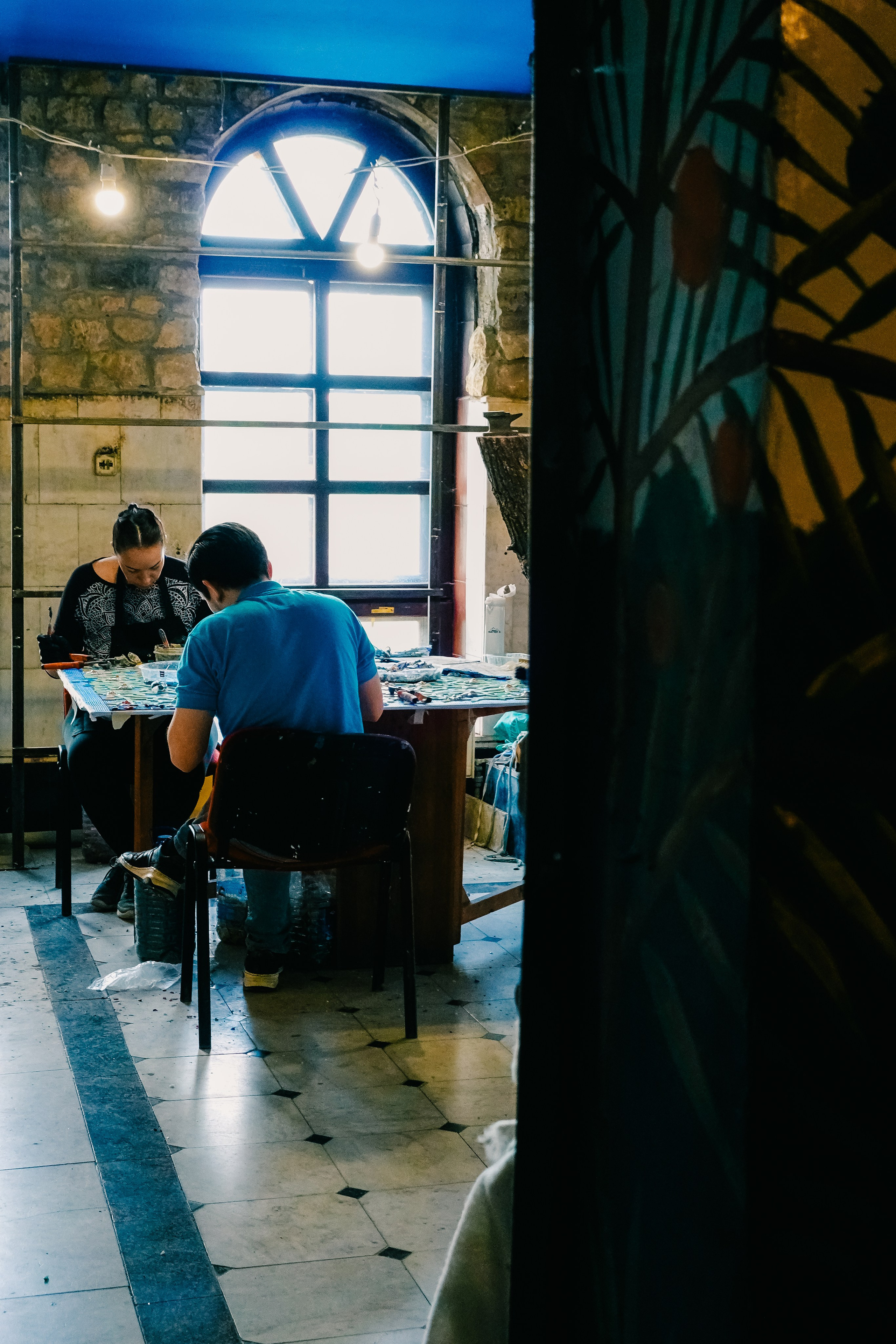 Строительство храма в Казани. Фотограф Алиса Аспер