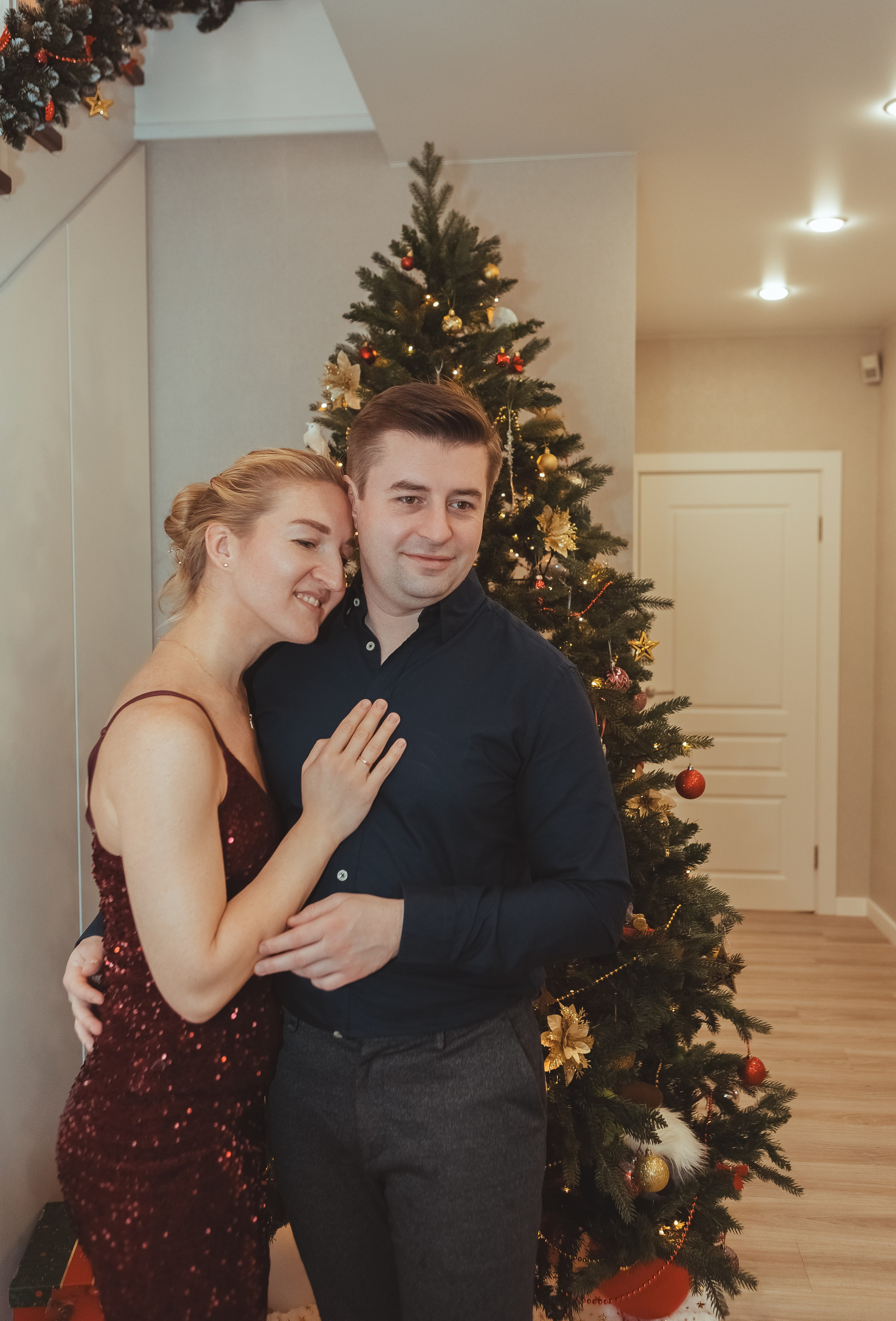 Новый год в кругу семьи (домашняя съемка). Вера Соколова фотограф Воронеж