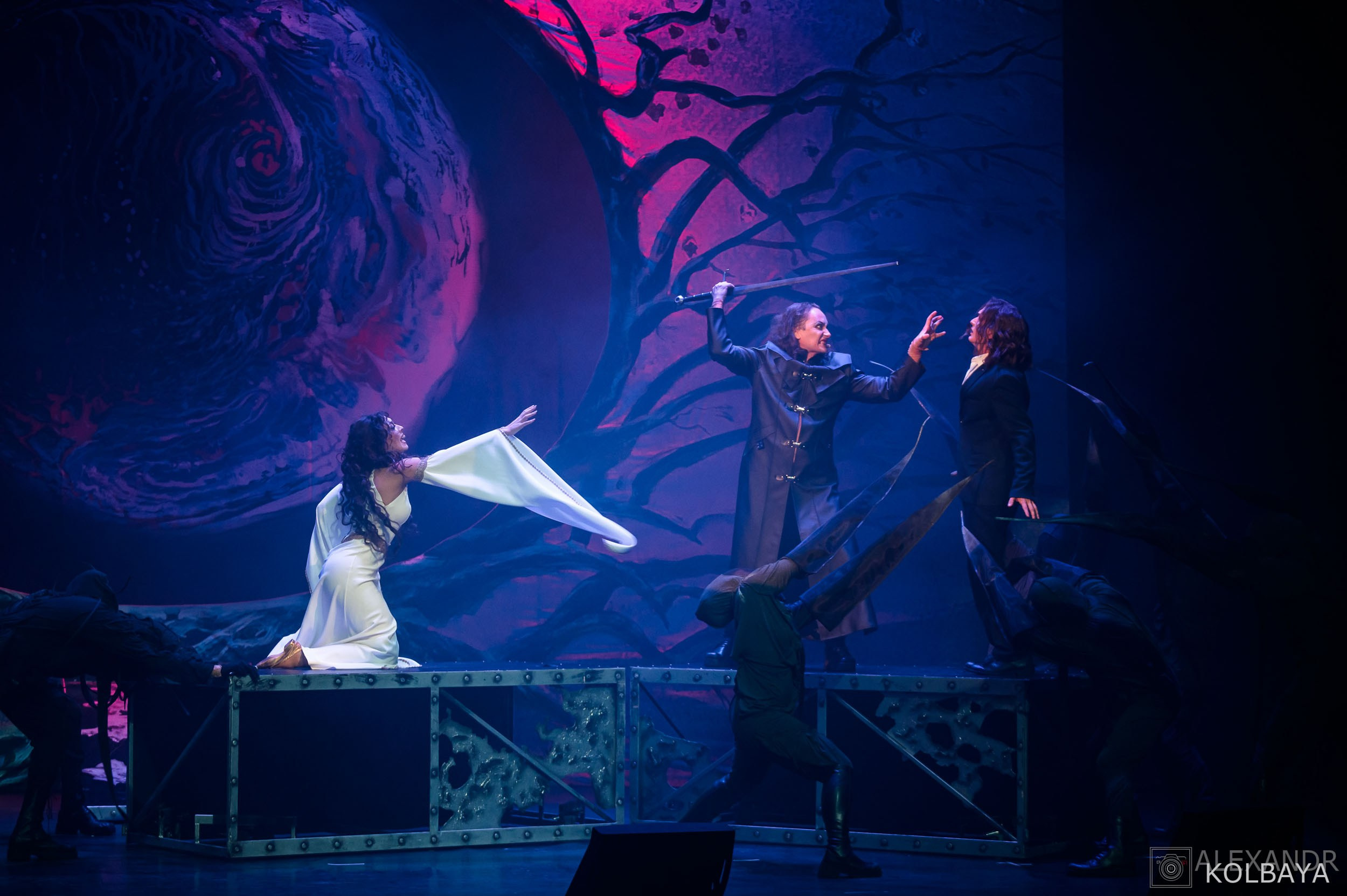 Мюзикл Дракула. Концертный и театральный репортажный фотограф в Москве Александр Колбая