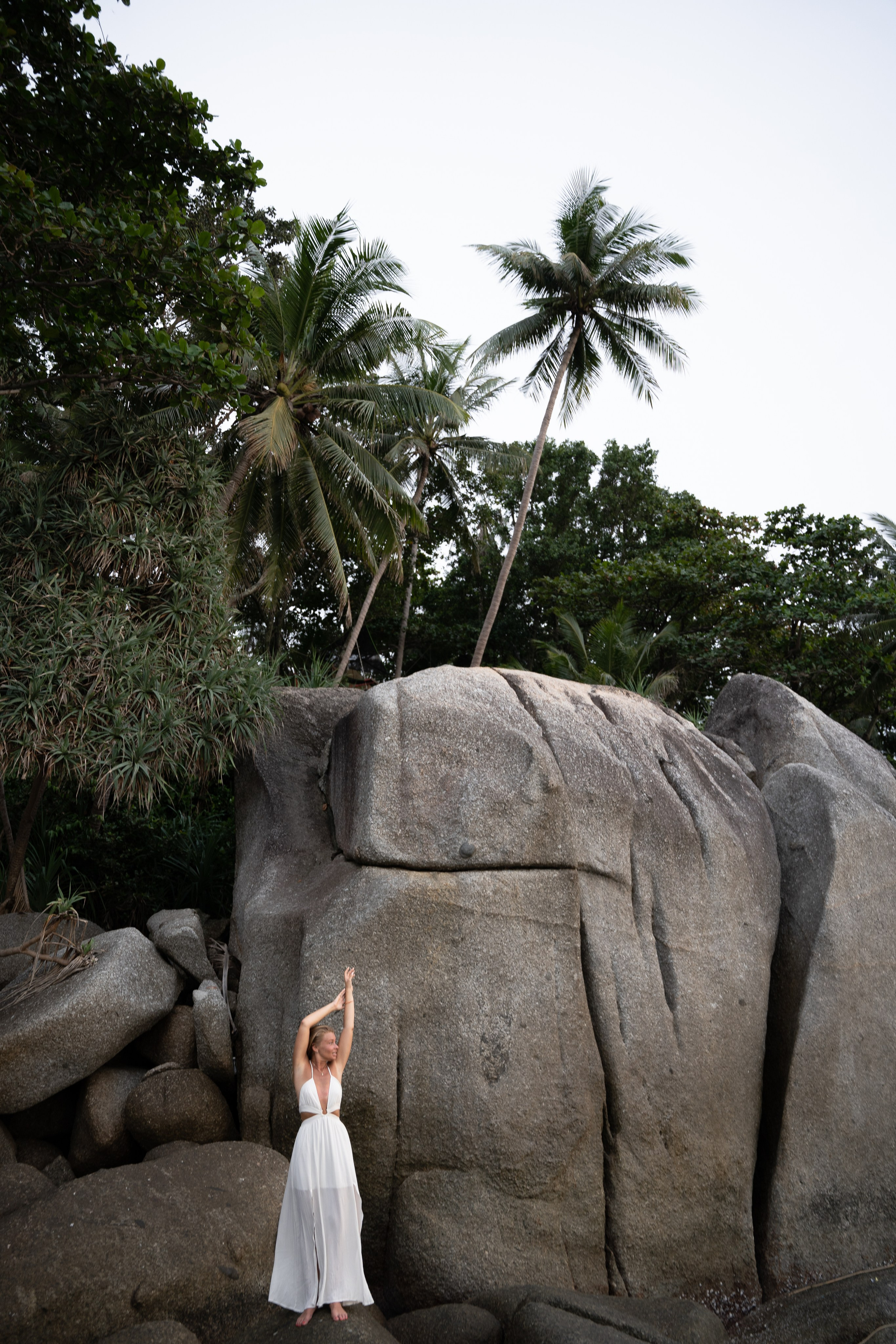 Съемка на камнях