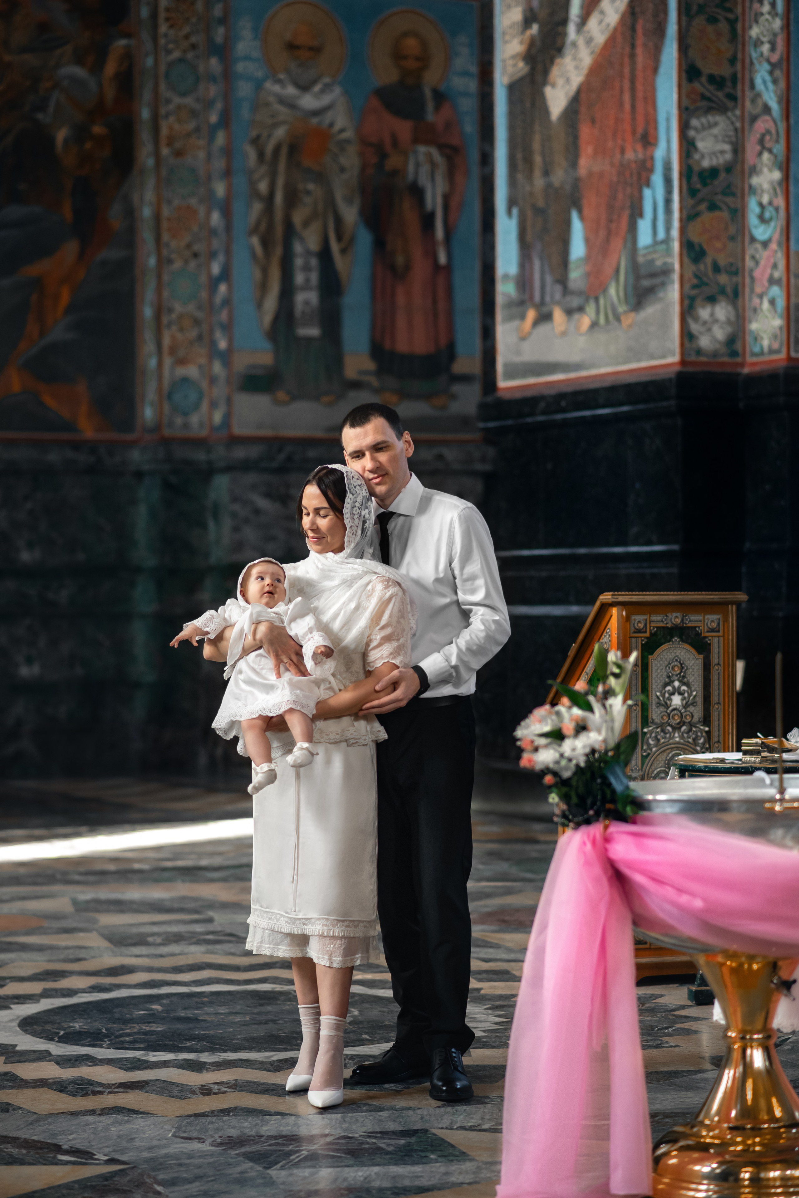 Крещение в Спасе на Крови. Фотограф на крещение и венчание, семейный фотограф в Санкт-Петербурге