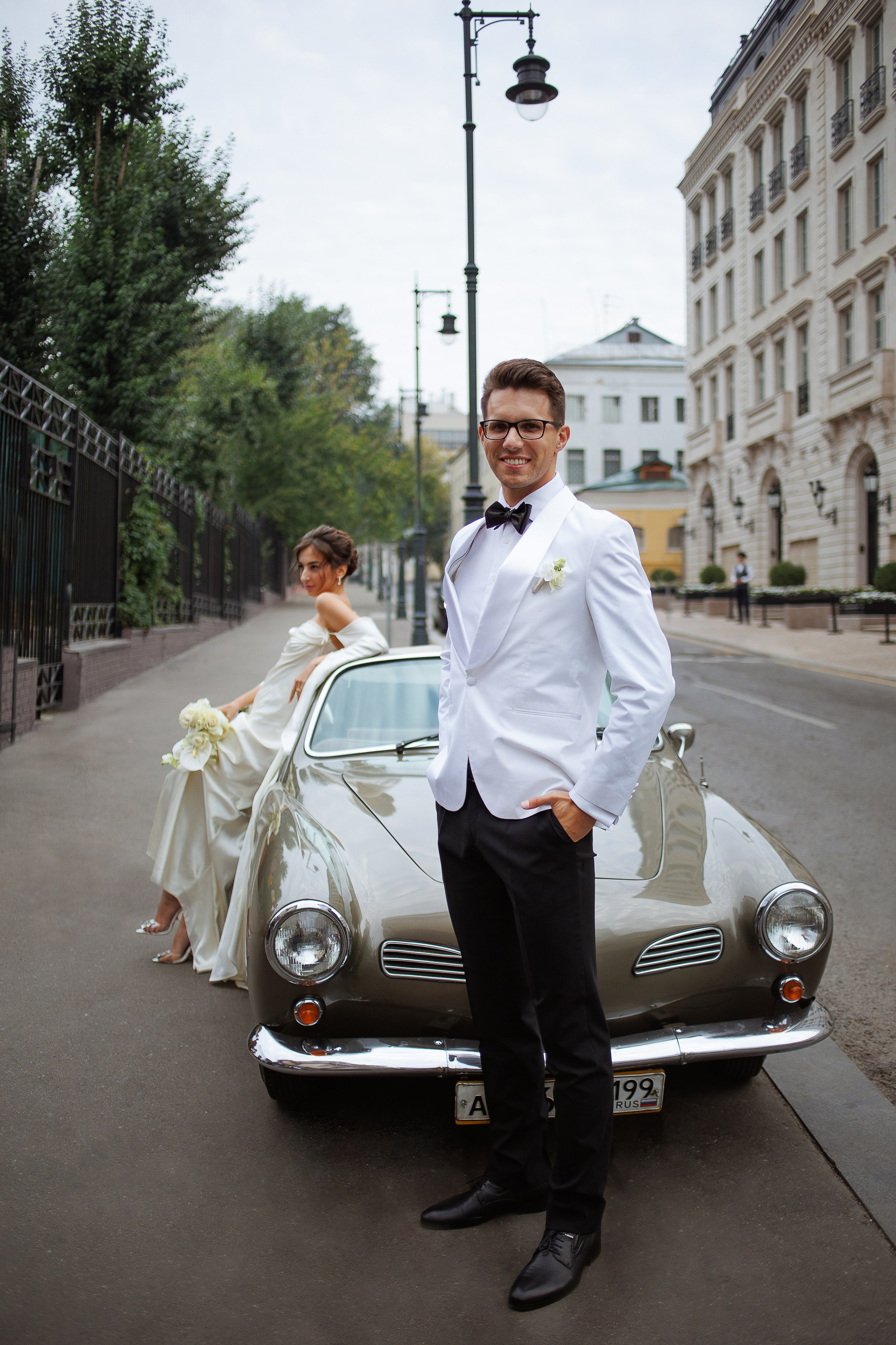 Ретро машина Анна и Владислав. Марковкина КрисТина