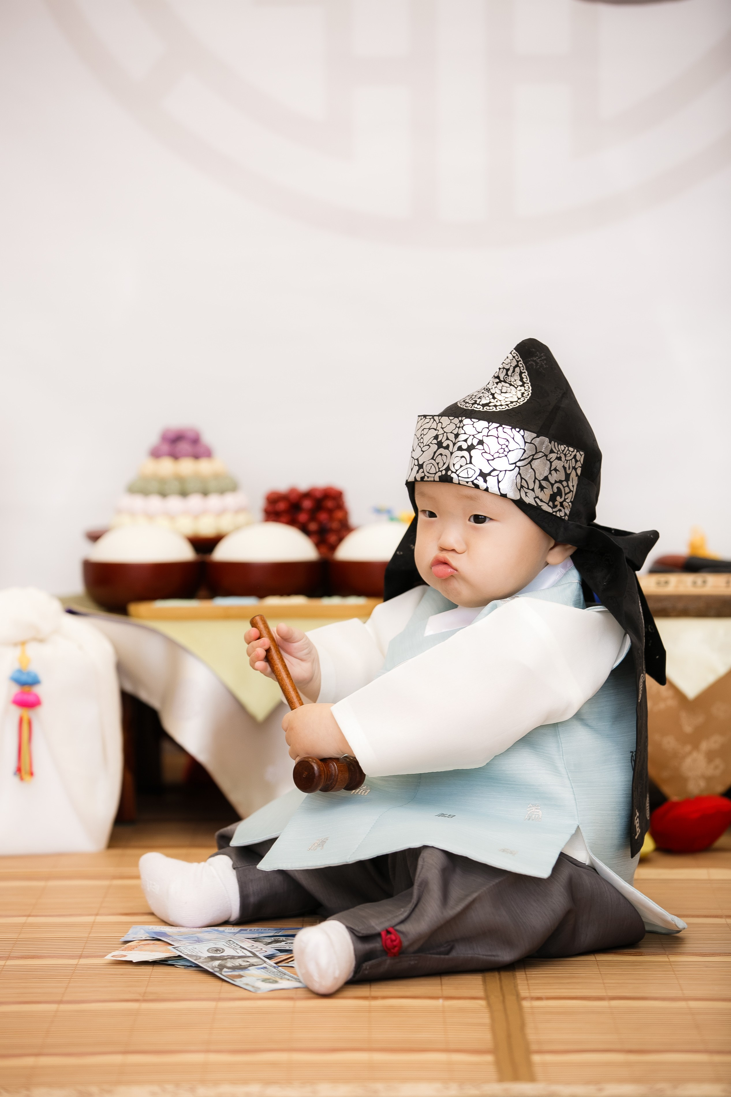 첫돌 Утренняя церемония (малыши). «Инбок» Фото студия