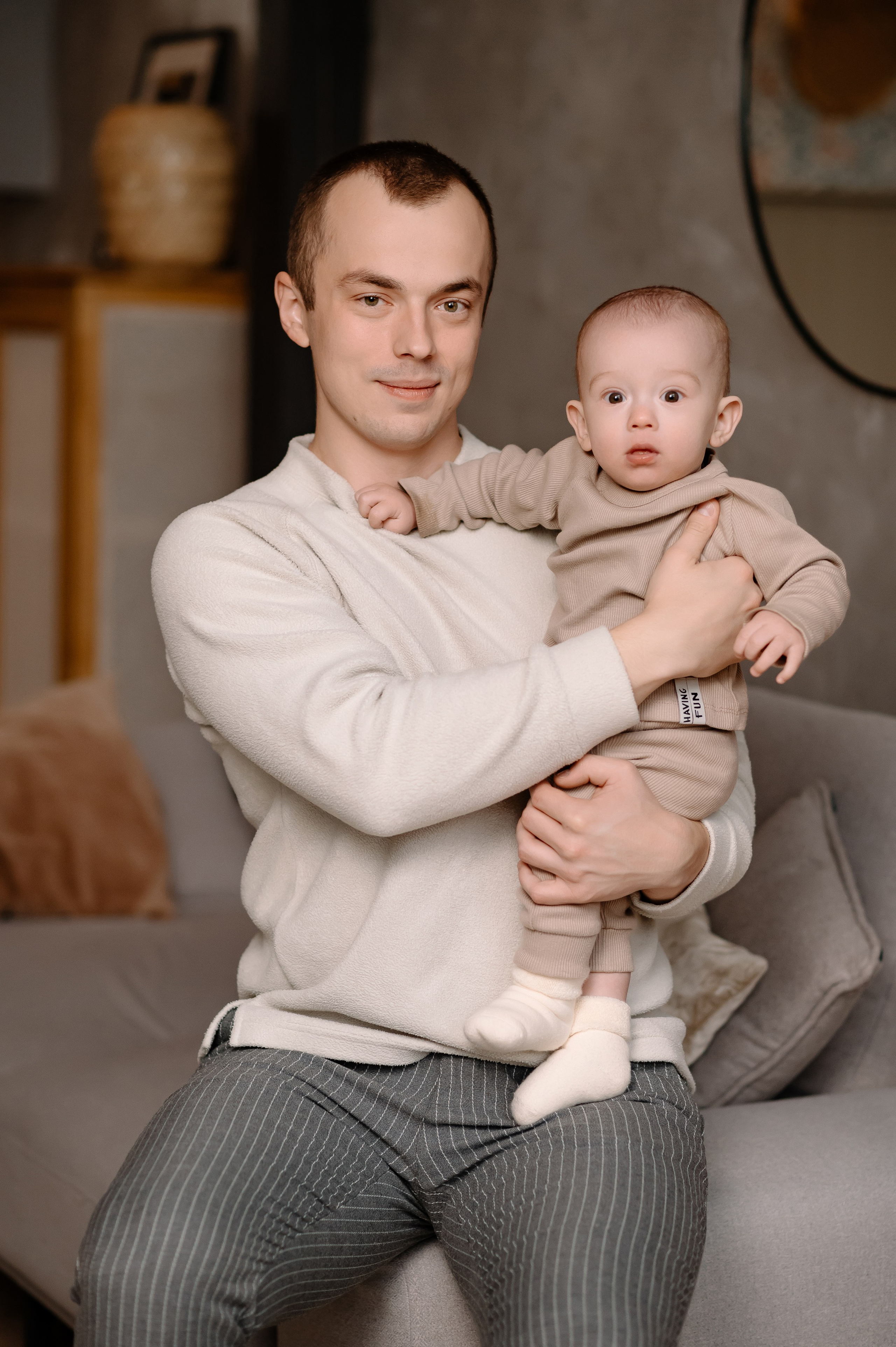 Первая семейная с малышом. Фотограф Минск Катерина Кирик