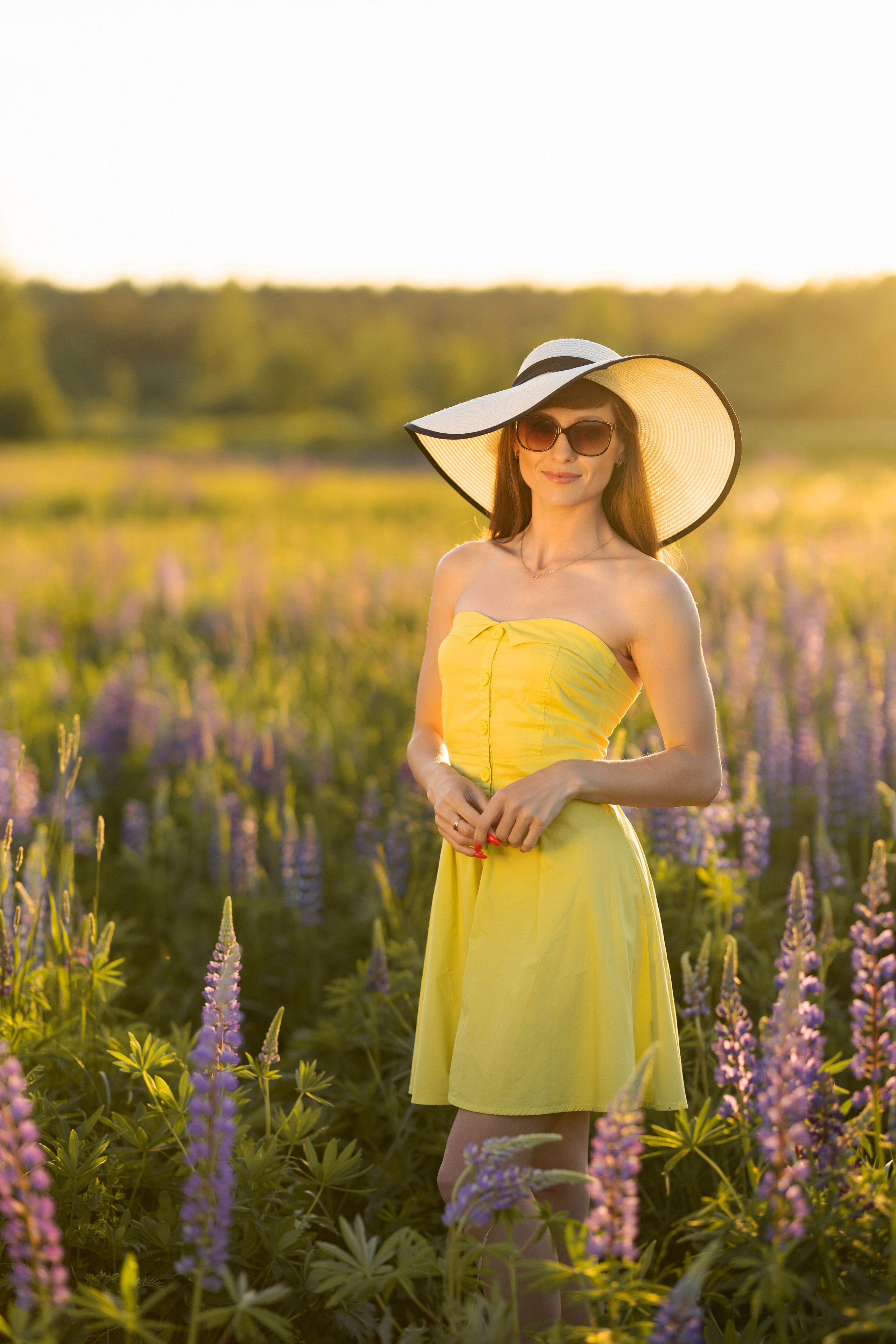 Фотосессия с люпинами. Семейный и свадебный фотограф в Санкт-Петербурге Татьяна Швыкова