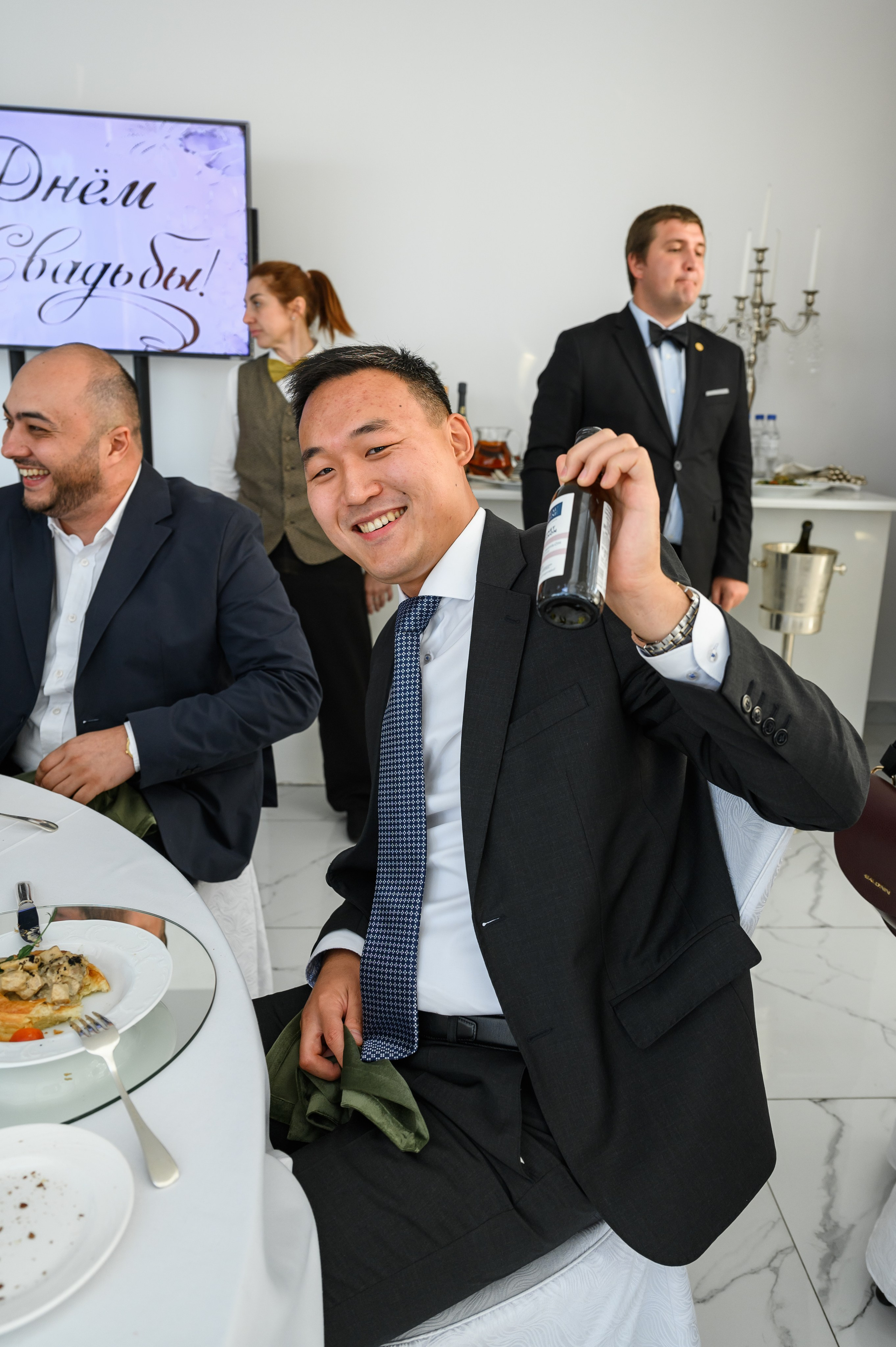 Свадебный банкет Golden Ring Hotel ресторан Зимний сад. Свадебный фотограф Москва Юрий Кульман