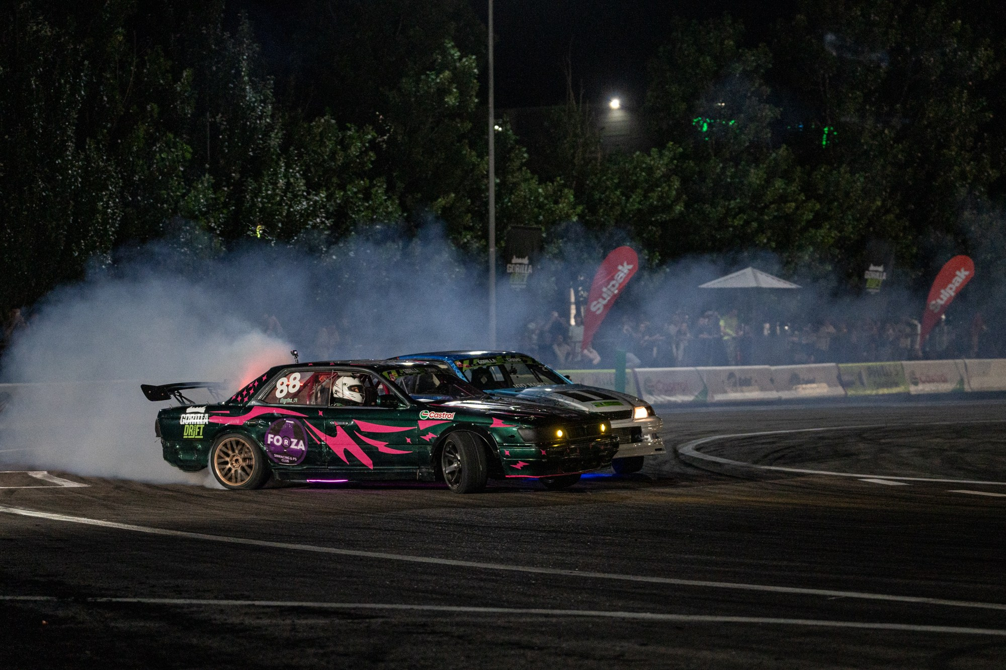 Чемпионат Казахстана по Дрифту 3й этап ночной заезд. Сайт Алматинского НЮ АРТ, будуар и фэшн фотографа Дениса Карпенко