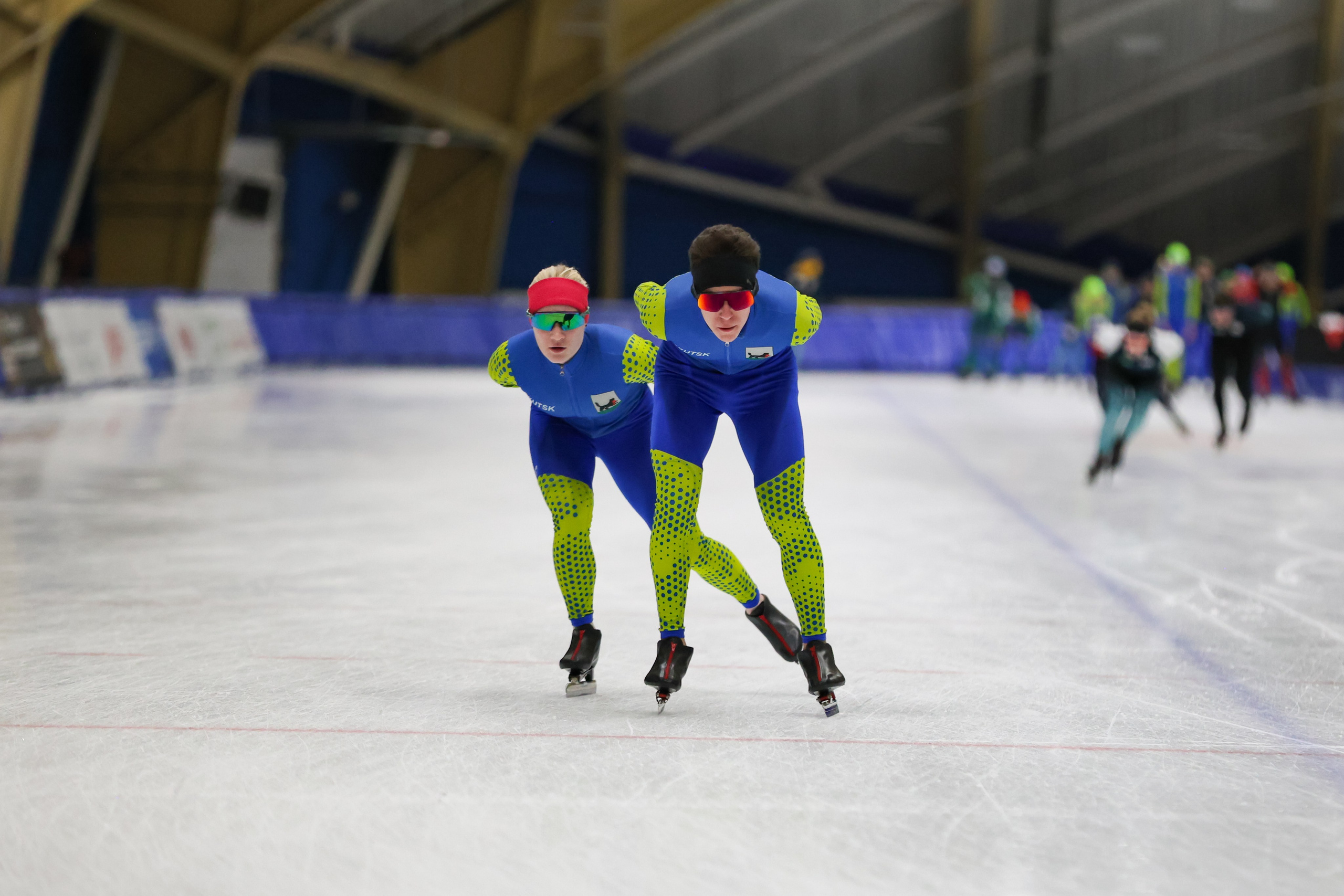 Тренировки. Конькобежный спорт. Иркутск, 2026. Спортивная съемка Мария Царфати