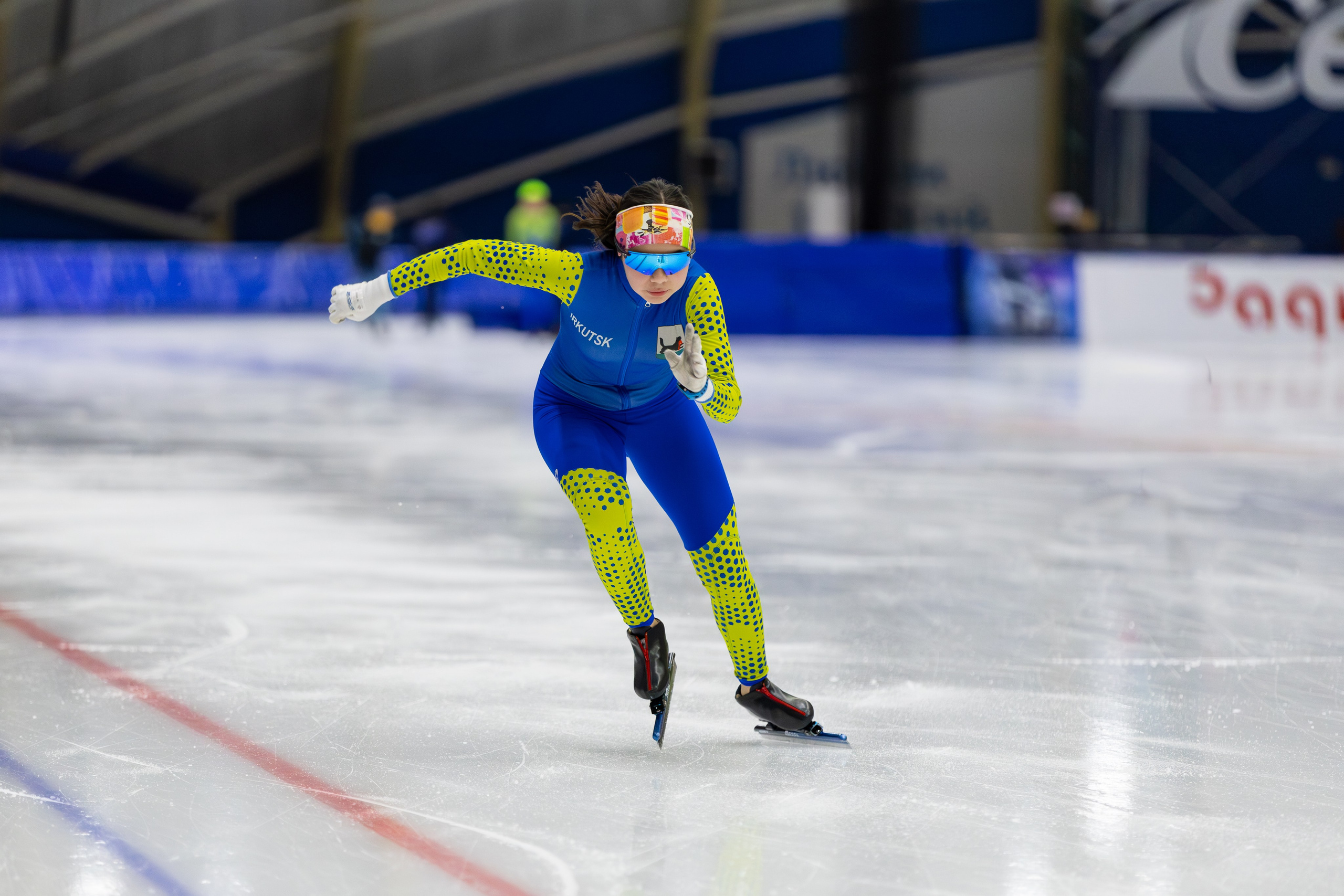 Тренировки. Конькобежный спорт. Иркутск, 2026. Спортивная съемка Мария Царфати