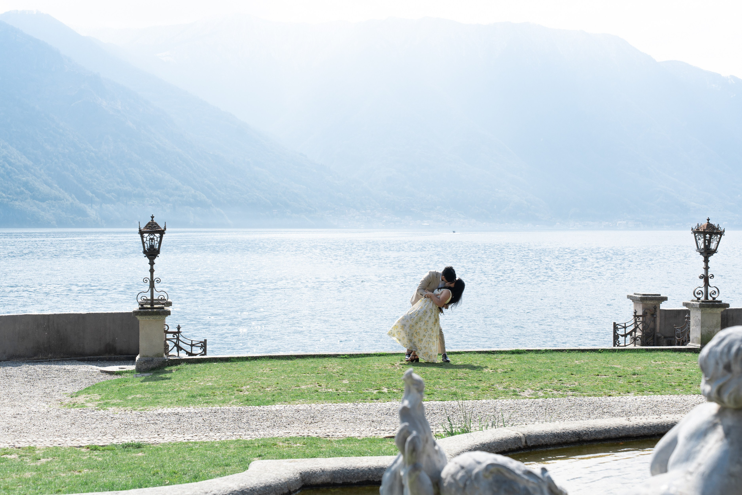 Addy & Fiance. Maria Anistratova | Destination Photographer, Videographer & Drone Pilot — Lake Como