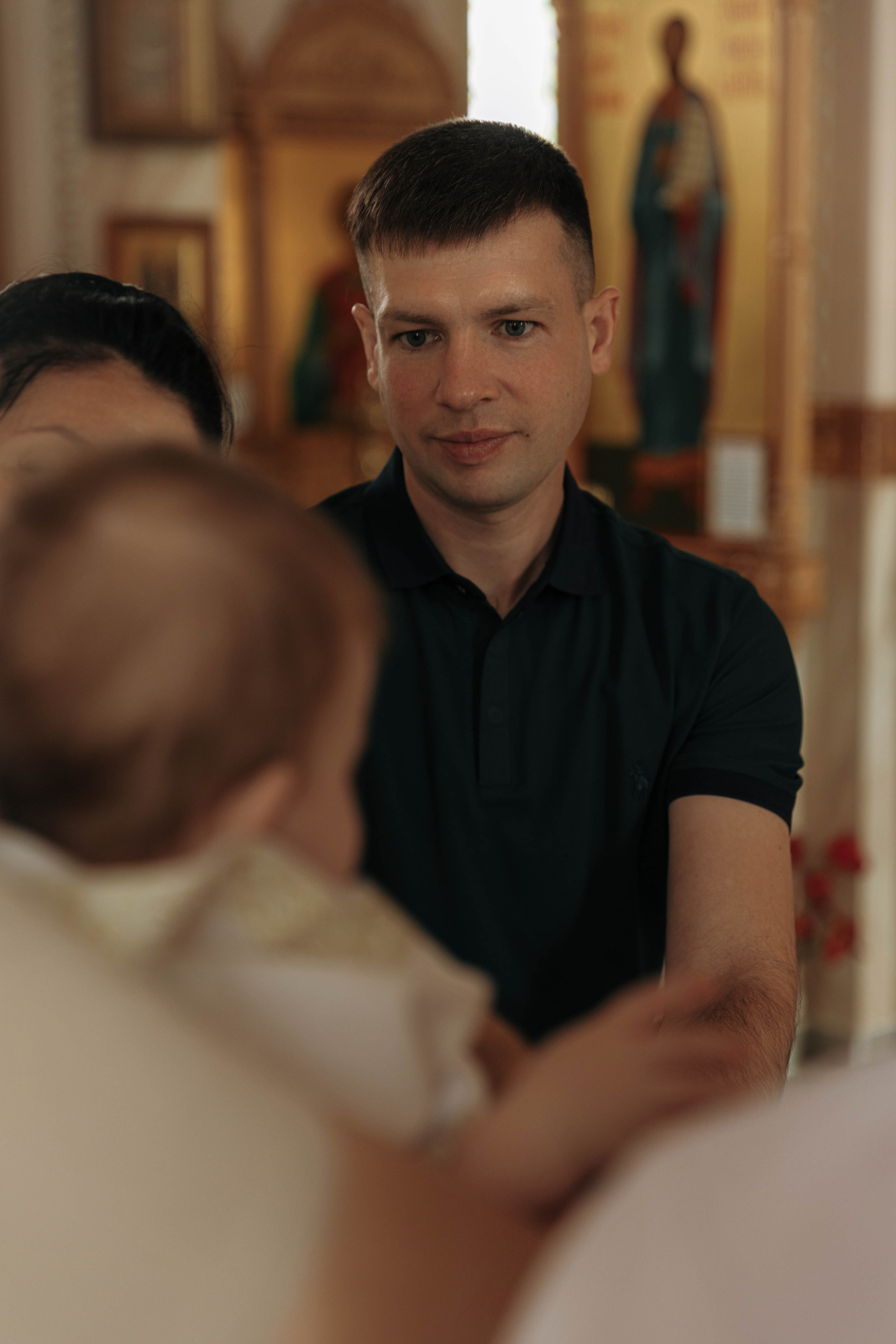 Таинство Крещения Даниила. Фотограф Сальск Катерина