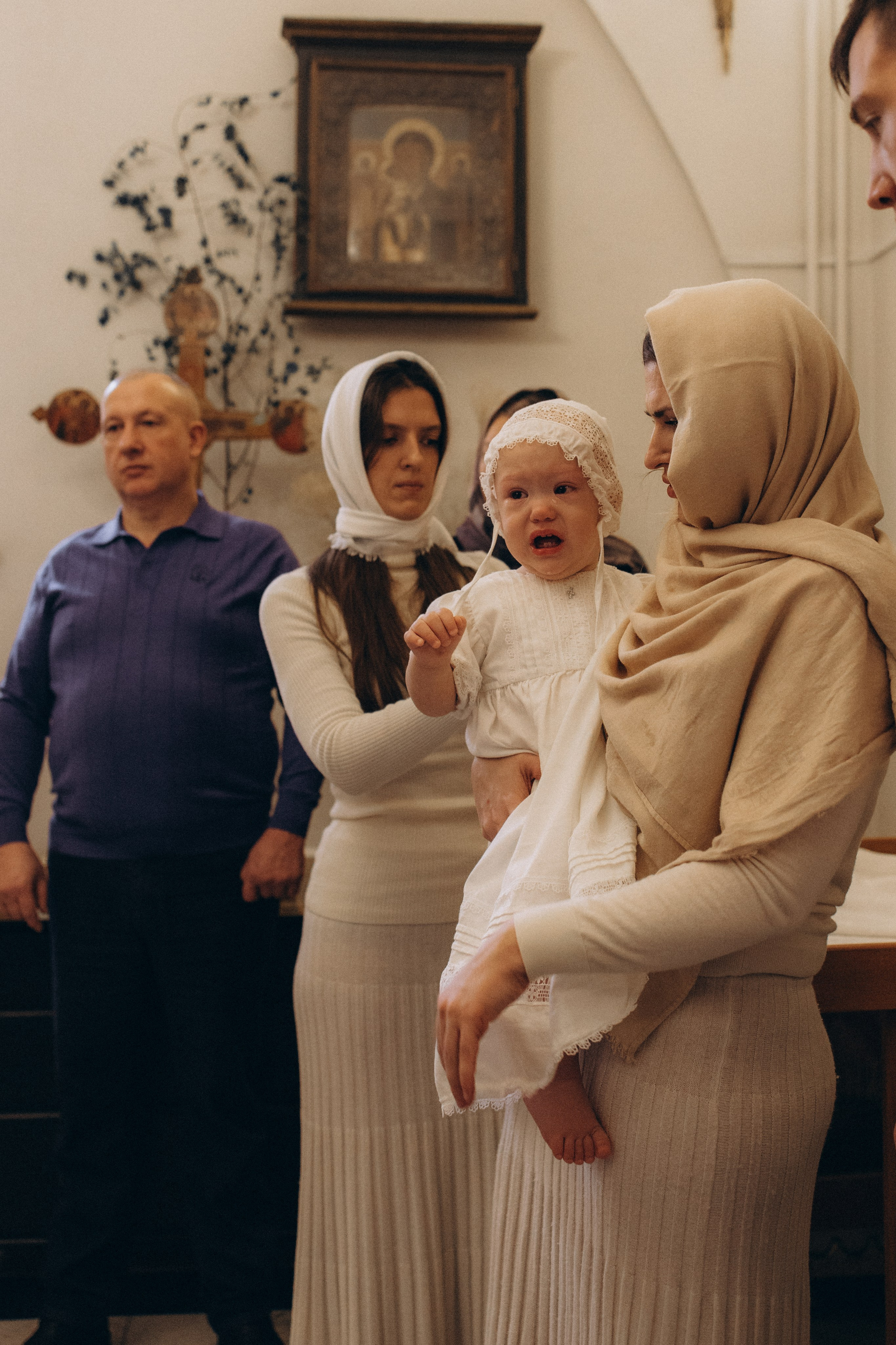 Крещение Надежды. Семейный фотограф Москва Наталия Осьмакова