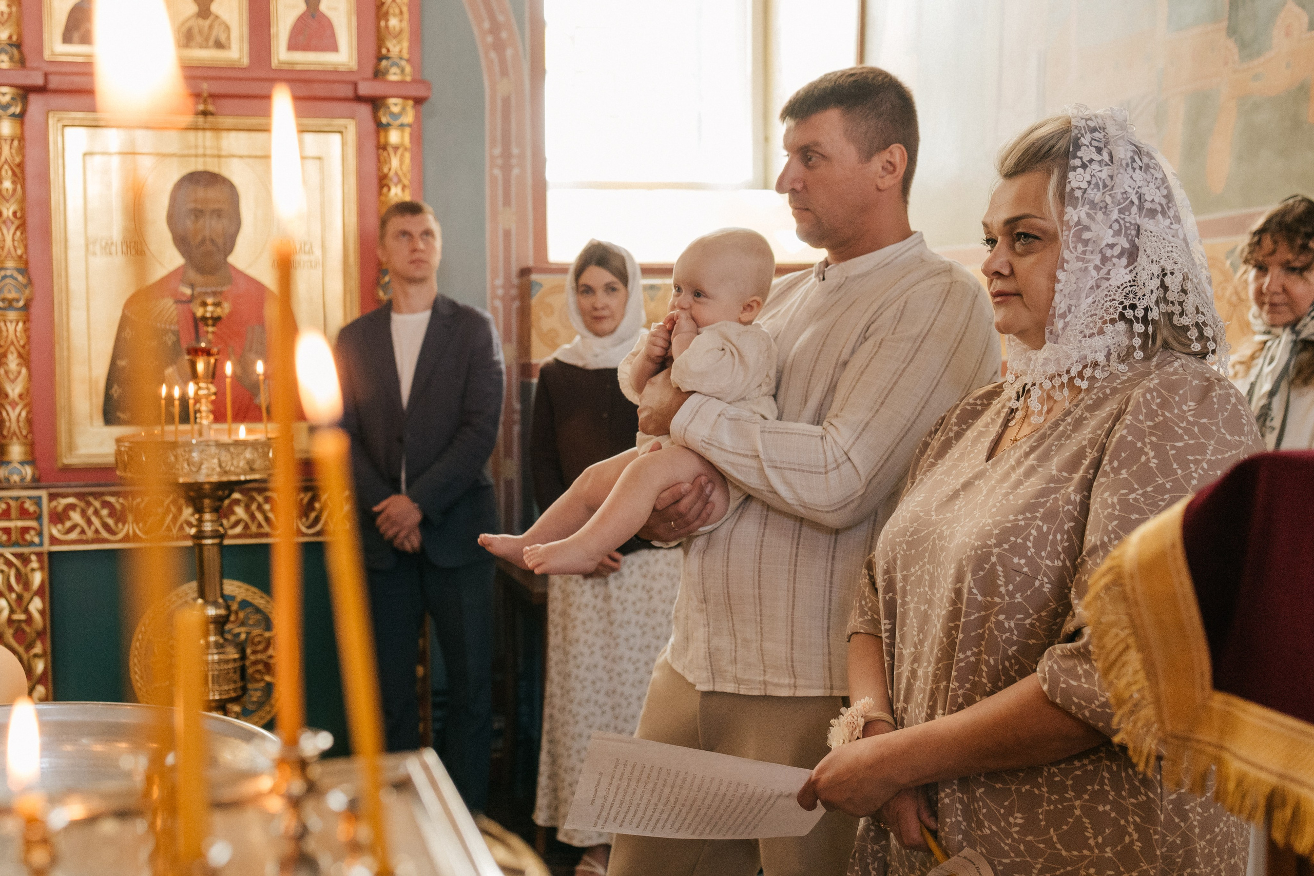 Крещение Зои. Фотограф Нижний Новгород