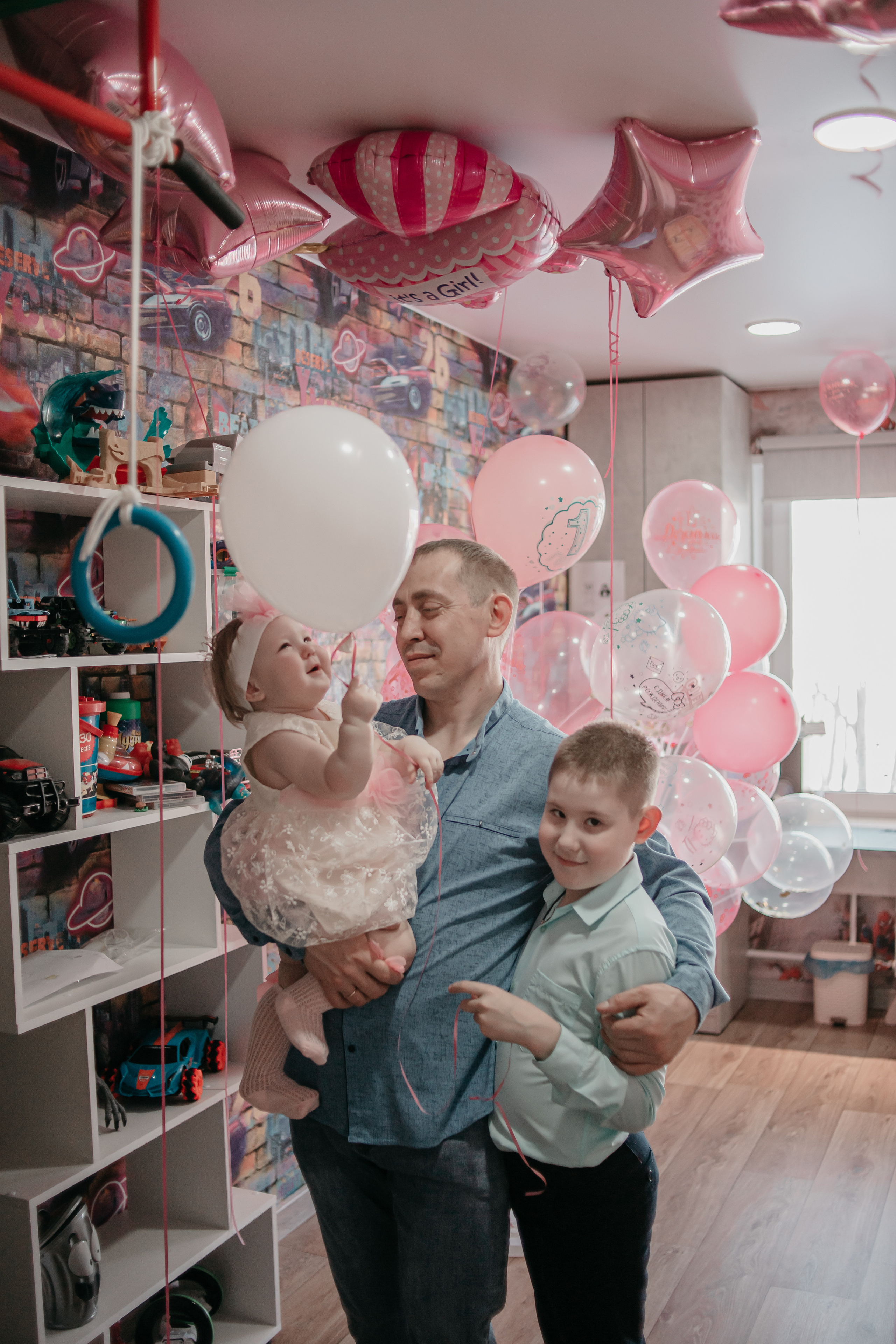 Домашняя фотосессия. День рождения Агаты. Фотограф Регина Крикунова г. Красноярск