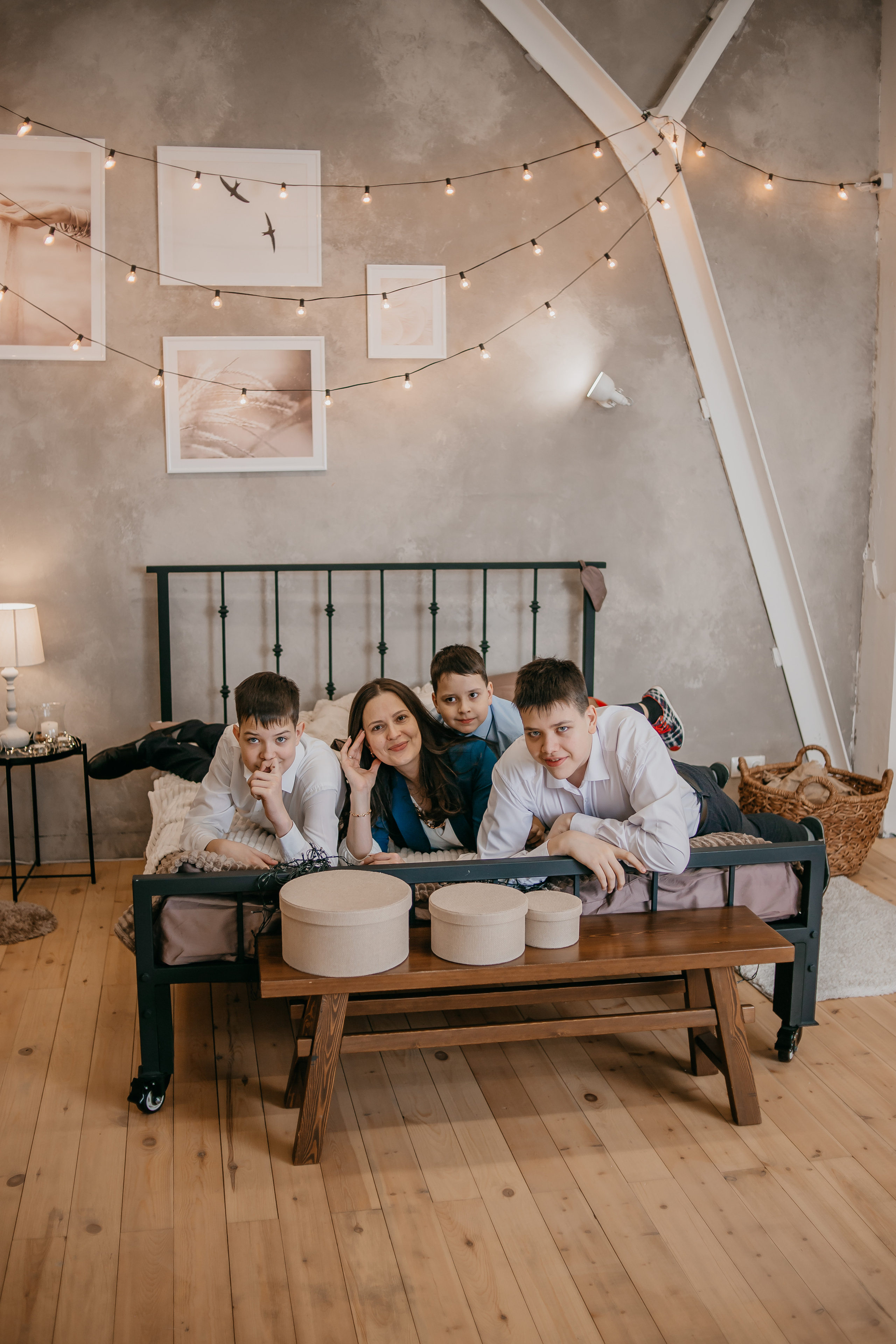 Большая семья. Фотограф Регина Крикунова г. Красноярск