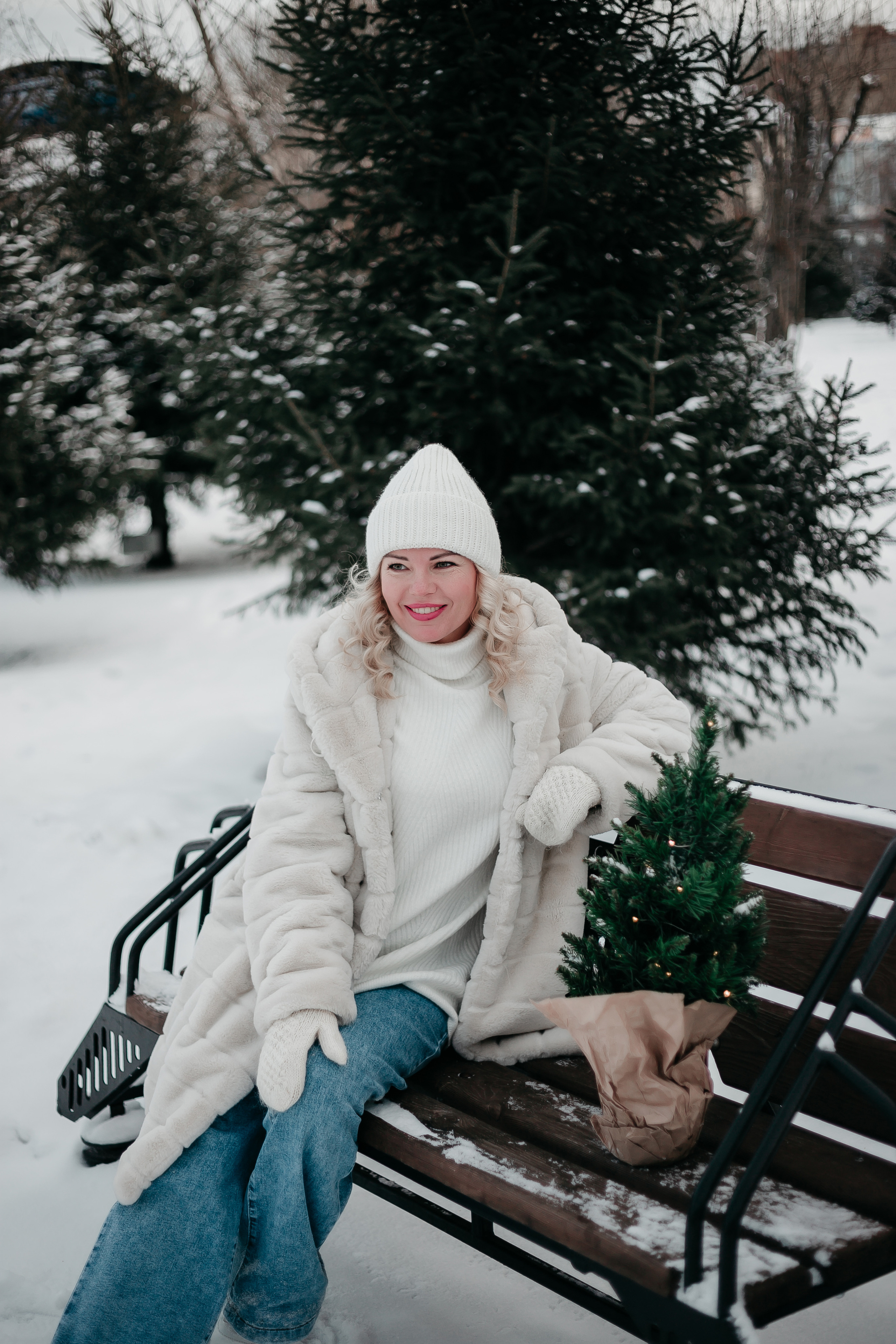 Елена. Зимняя прогулка. Фотограф Регина Крикунова г. Красноярск