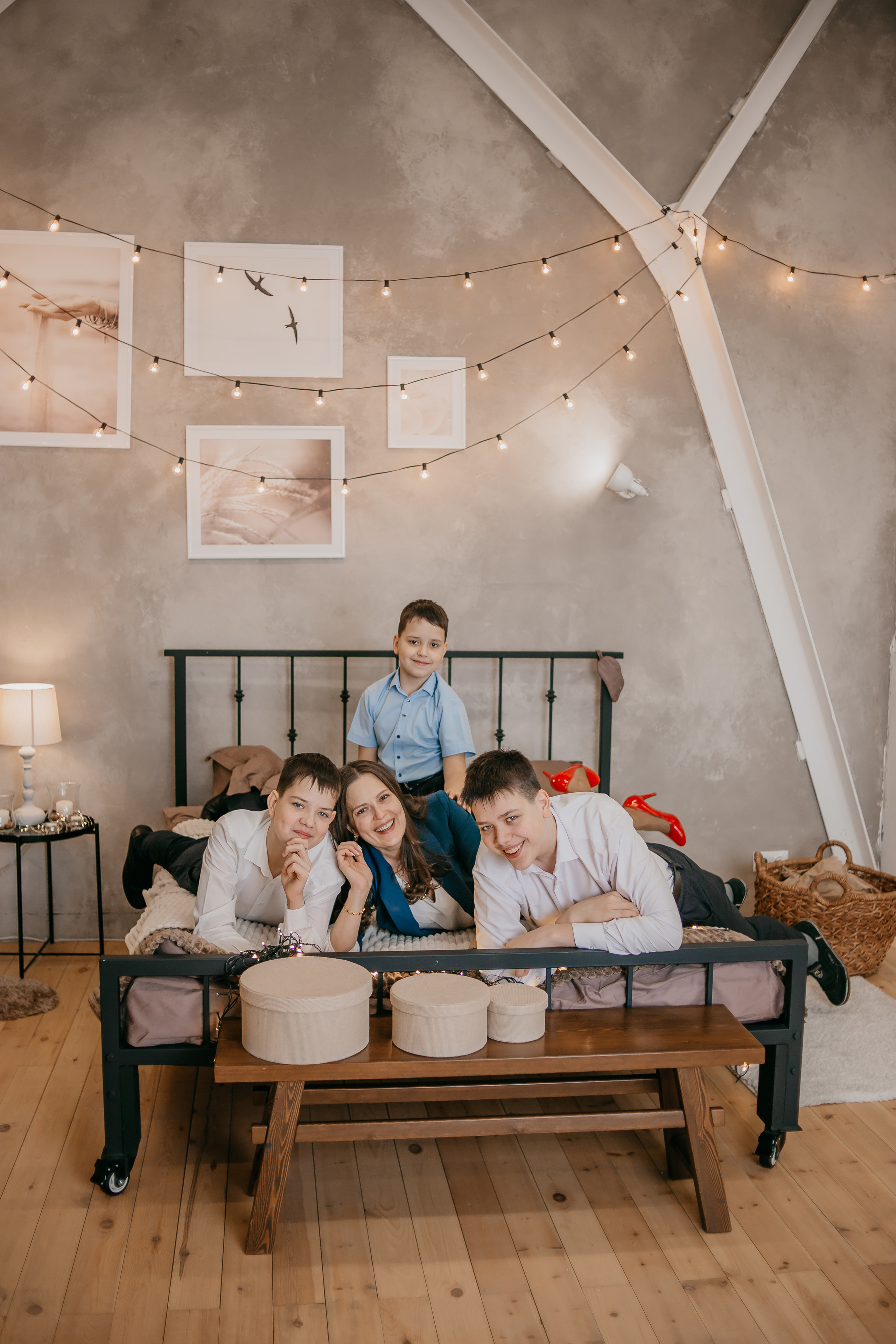 Большая семья. Фотограф Регина Крикунова г. Красноярск