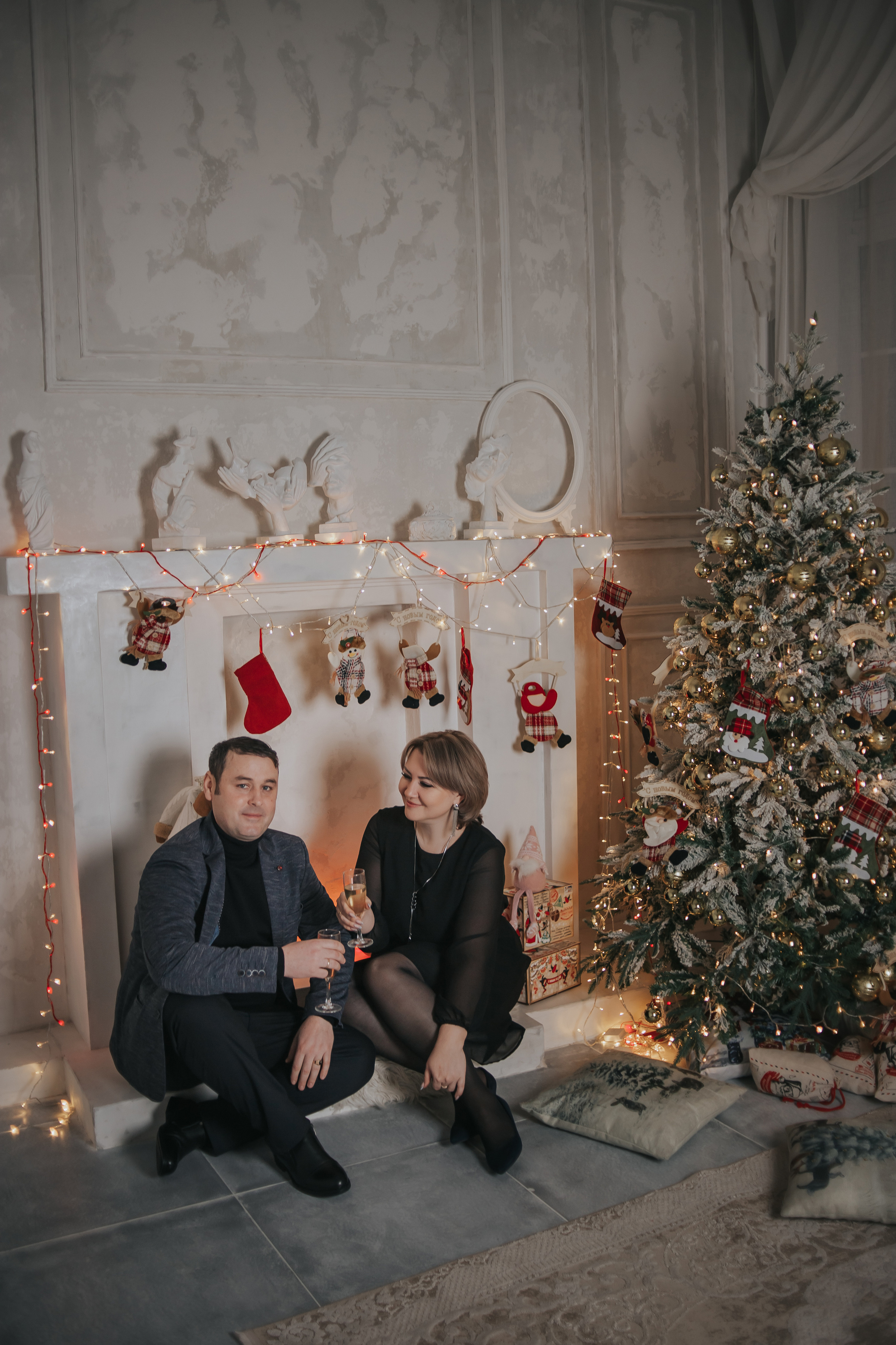 Новый Год. Роман, Светлана, Денис. Фотограф Регина Крикунова г. Красноярск