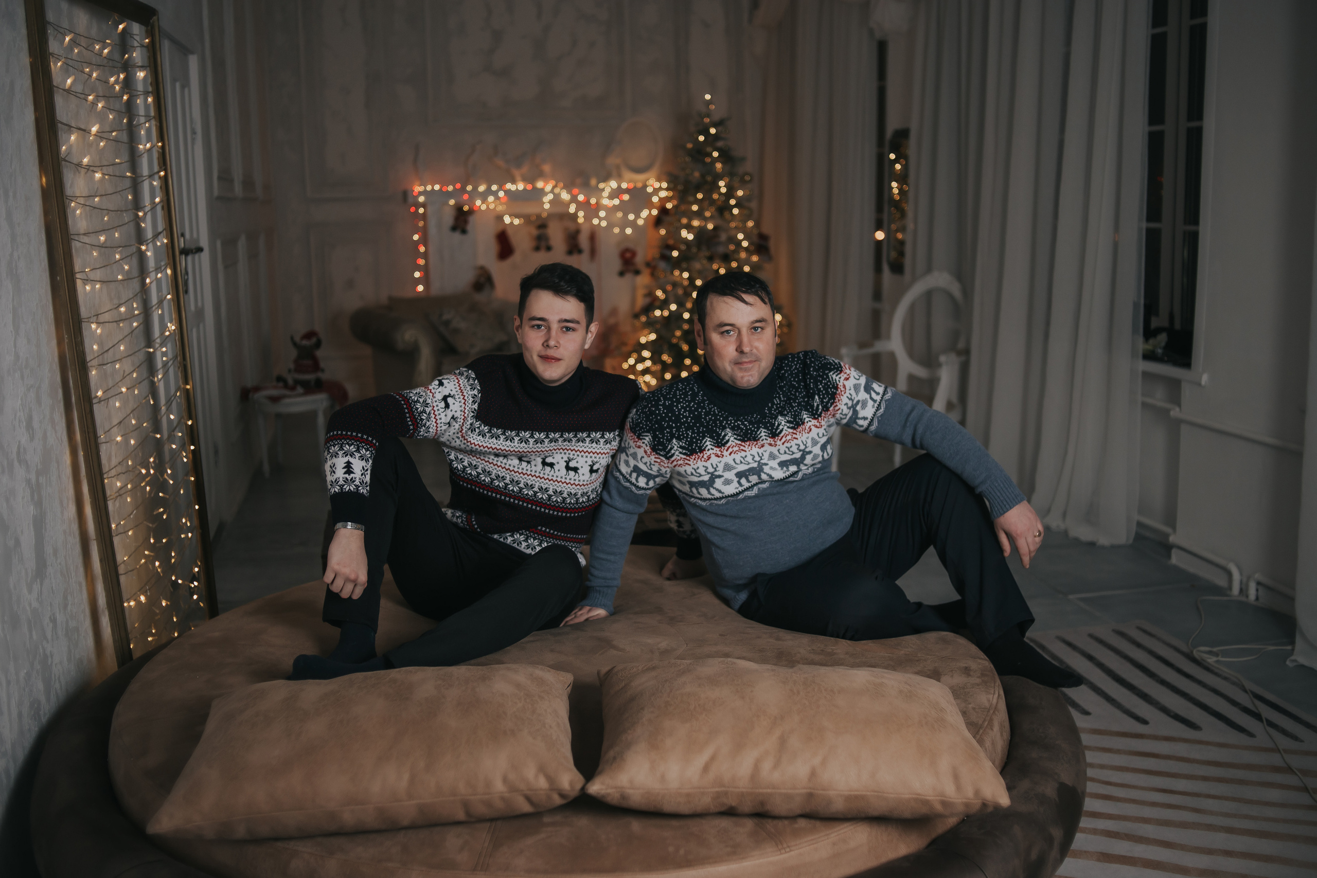 Новый Год. Роман, Светлана, Денис. Фотограф Регина Крикунова г. Красноярск