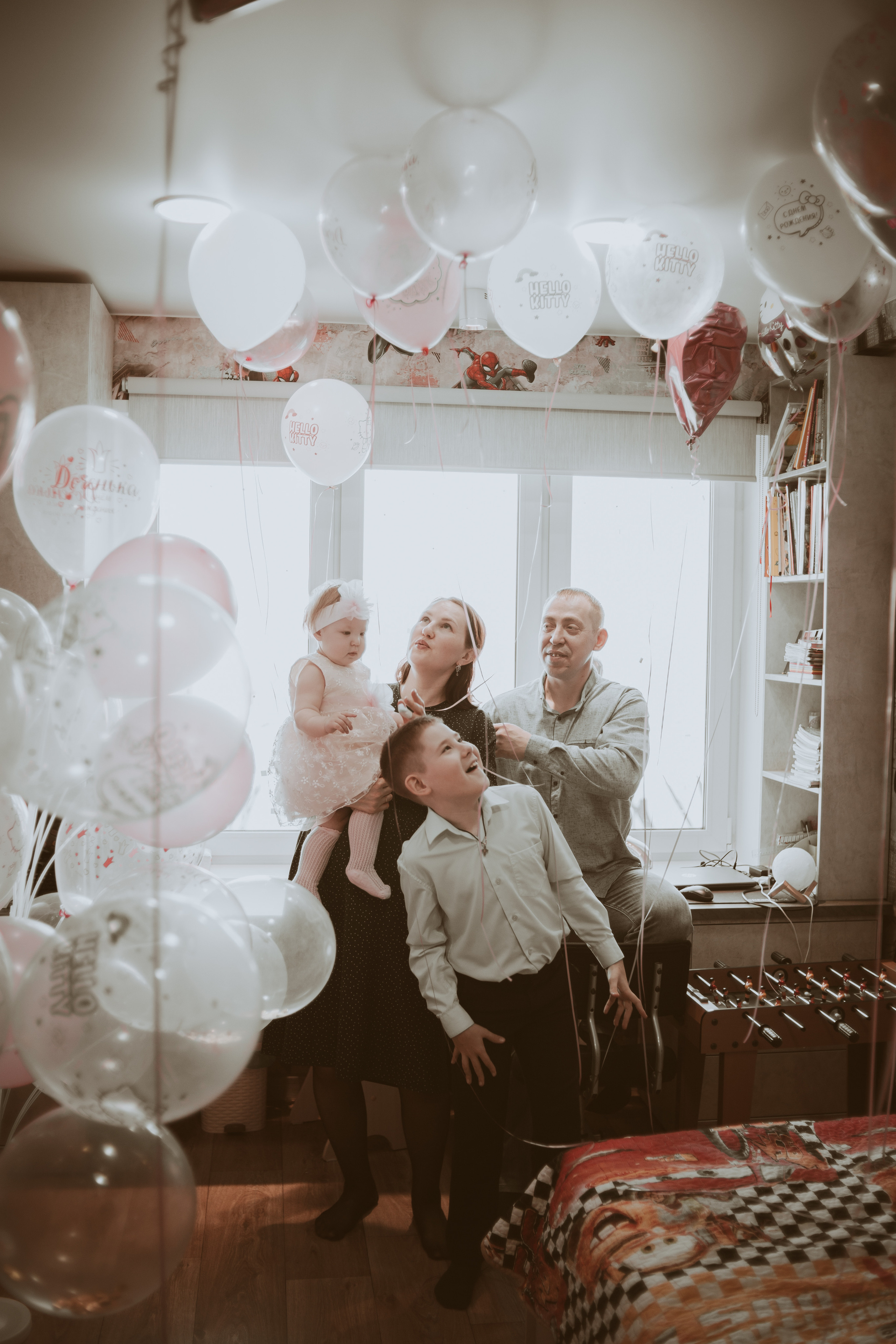 Домашняя фотосессия. День рождения Агаты. Фотограф Регина Крикунова г. Красноярск