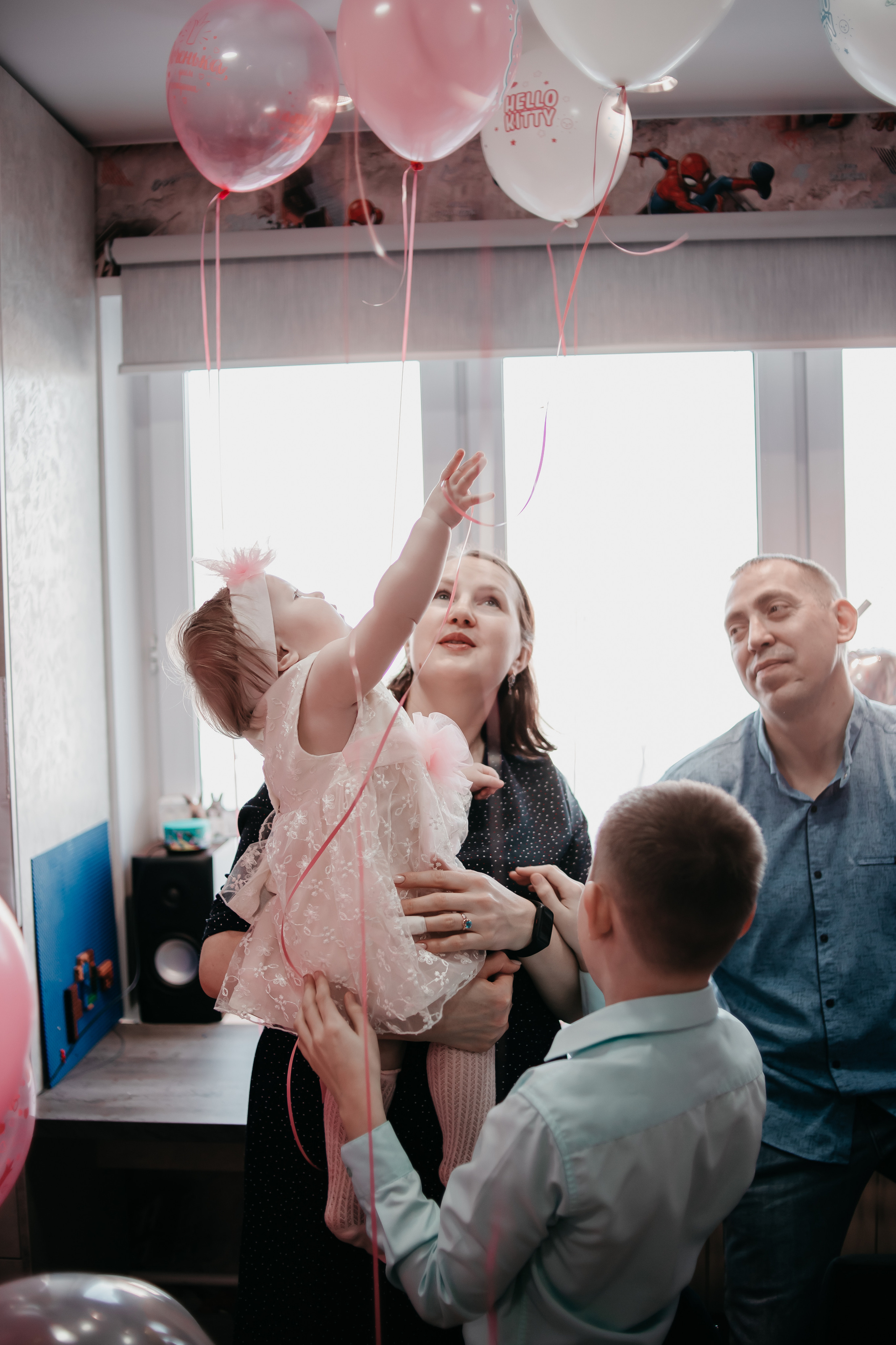 Домашняя фотосессия. День рождения Агаты. Фотограф Регина Крикунова г. Красноярск