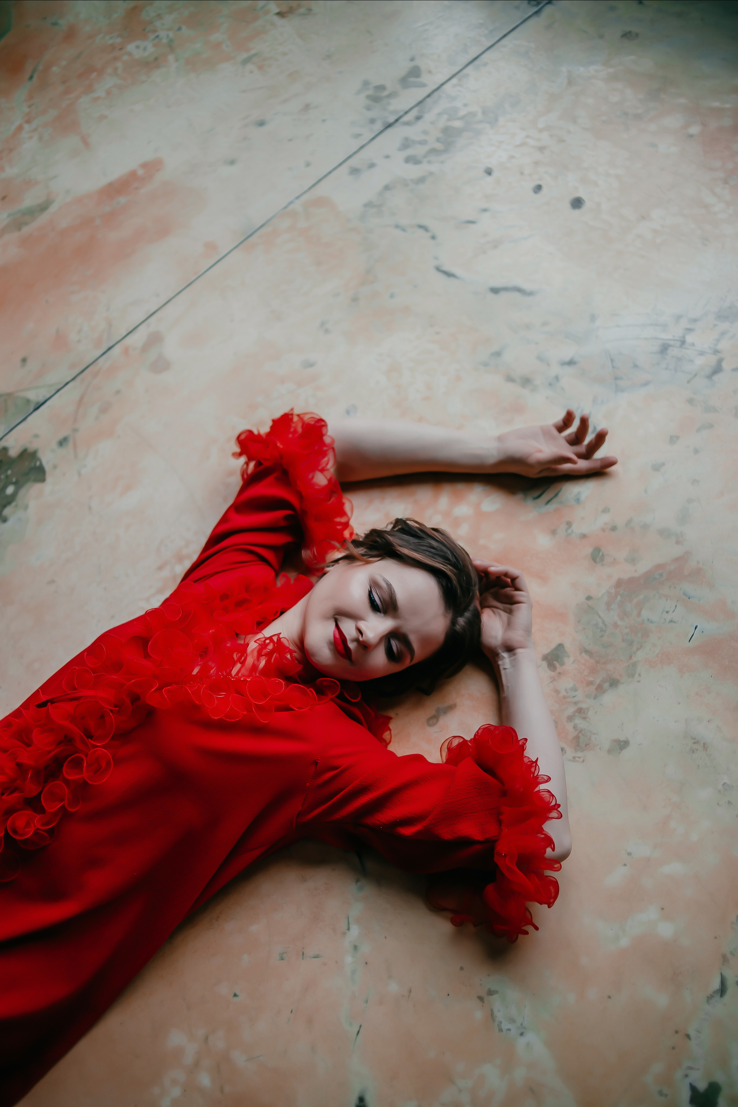 Ярослава. Леди в красном. Фотограф Регина Крикунова г. Красноярск